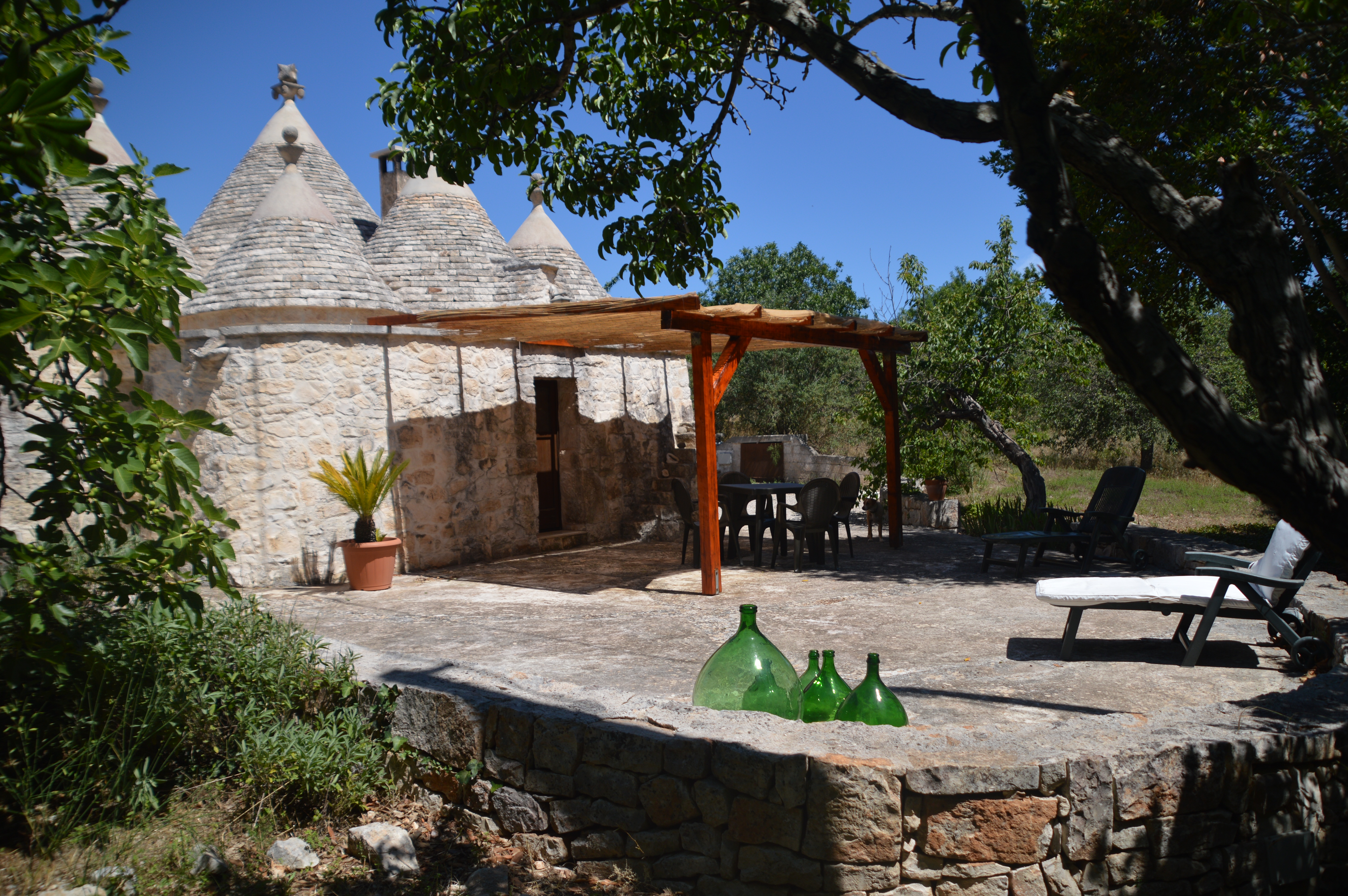 Traditional stone house: Trullo Apluvia