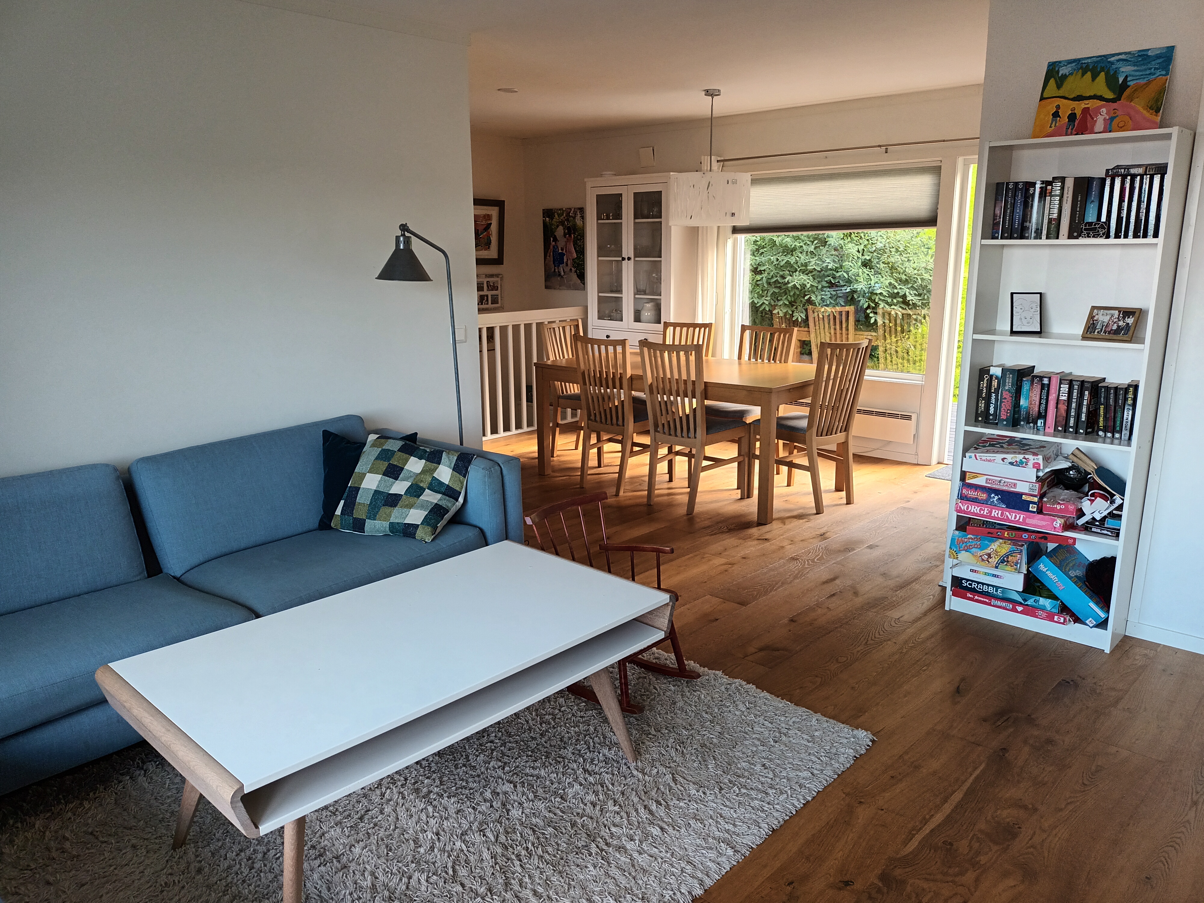 Semi-detached house with garden