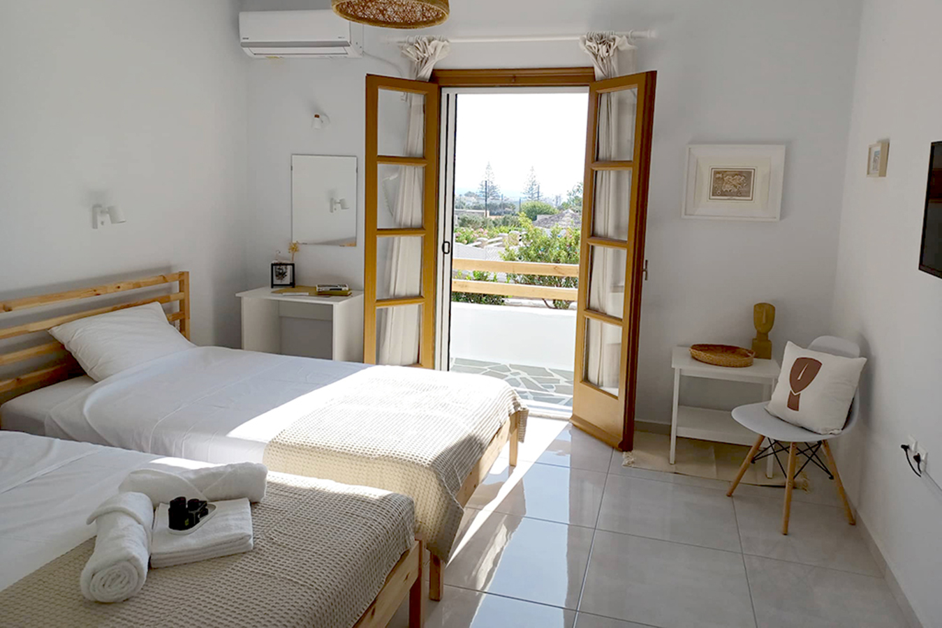 Modern studio for 2 near Agia Anna beach Naxos