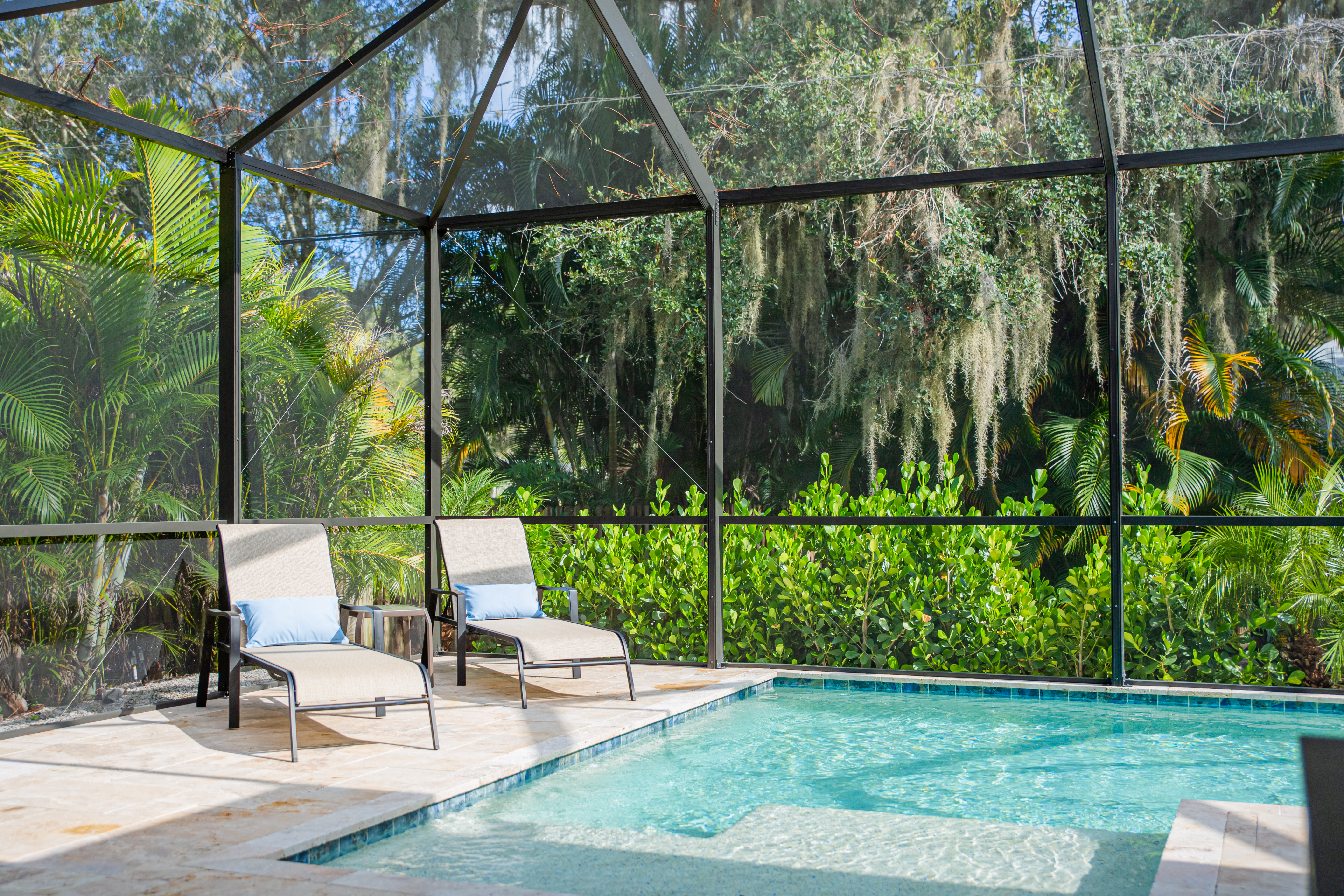 New, charming 3-bedroom home with pool