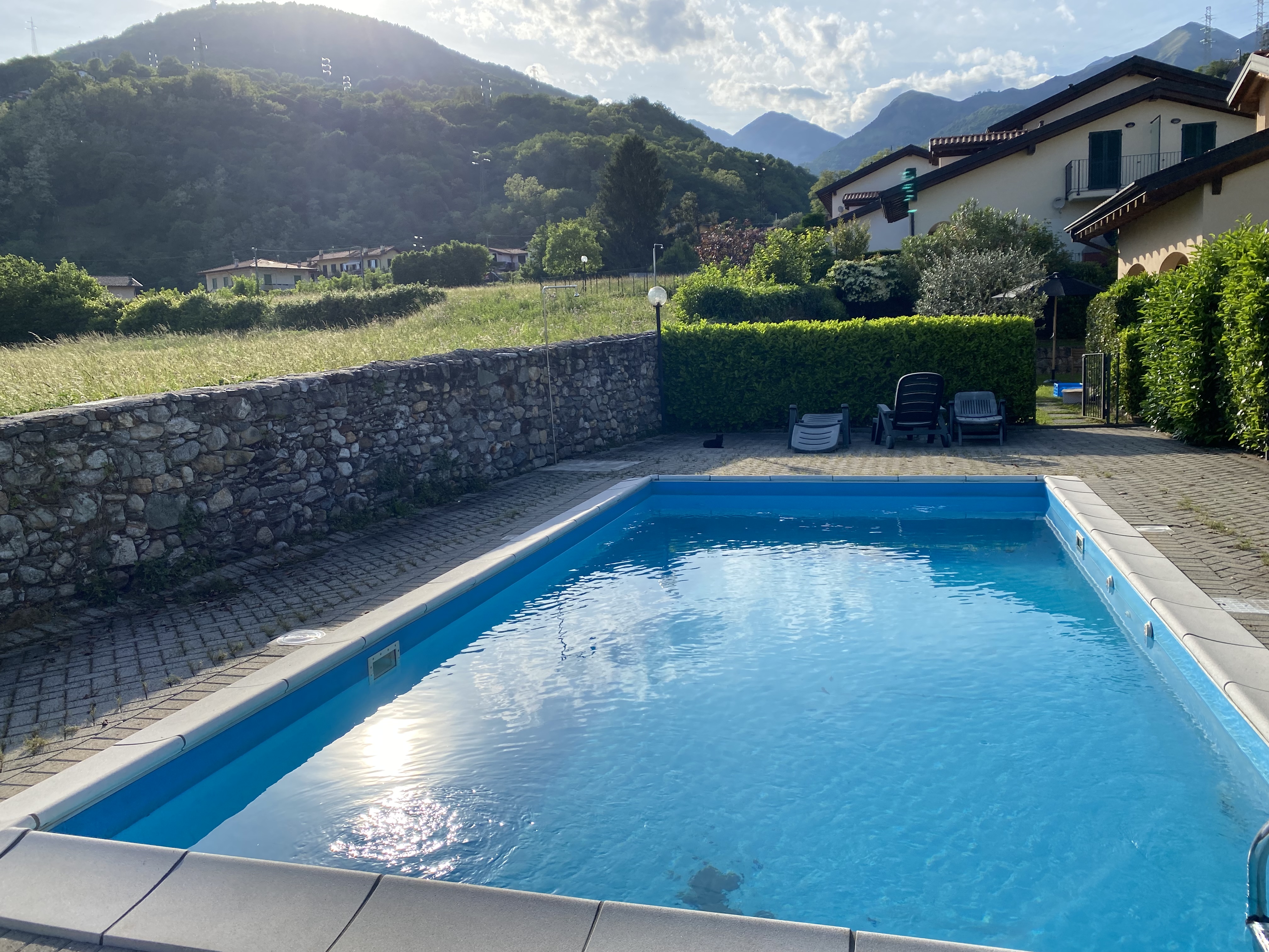 Villetta Paradiso with swimming pool at Lake Como