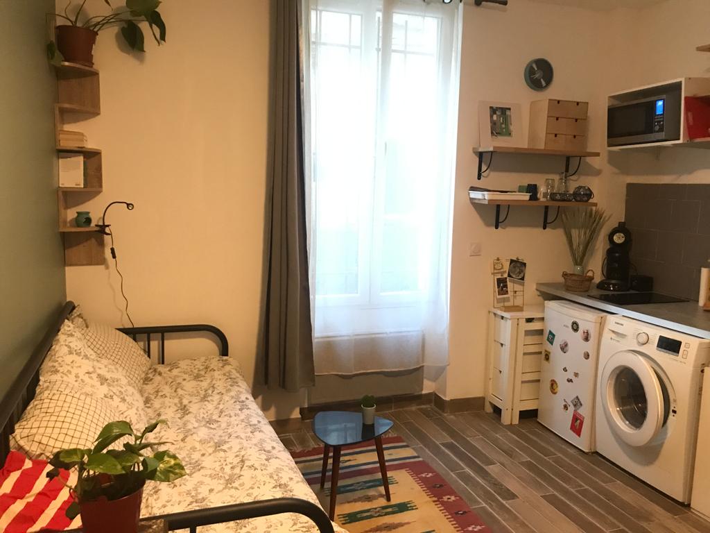 Studio for rent in Pré st Gervais near Paris