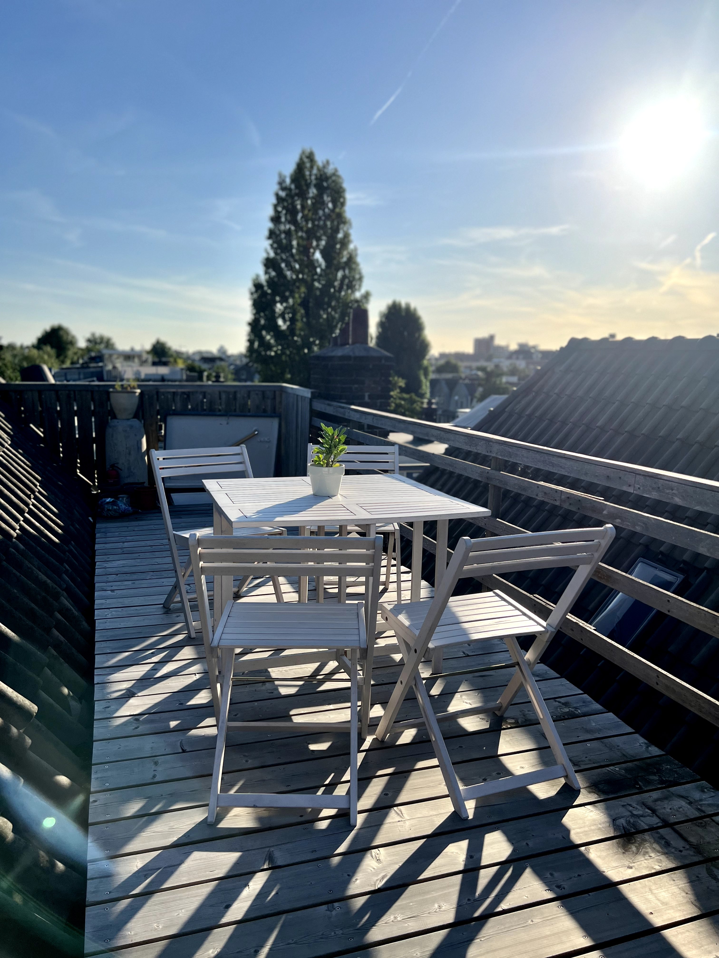 Beautiful Boho Loft with Roof Terrace in de Pijp โ Amsterdam stay