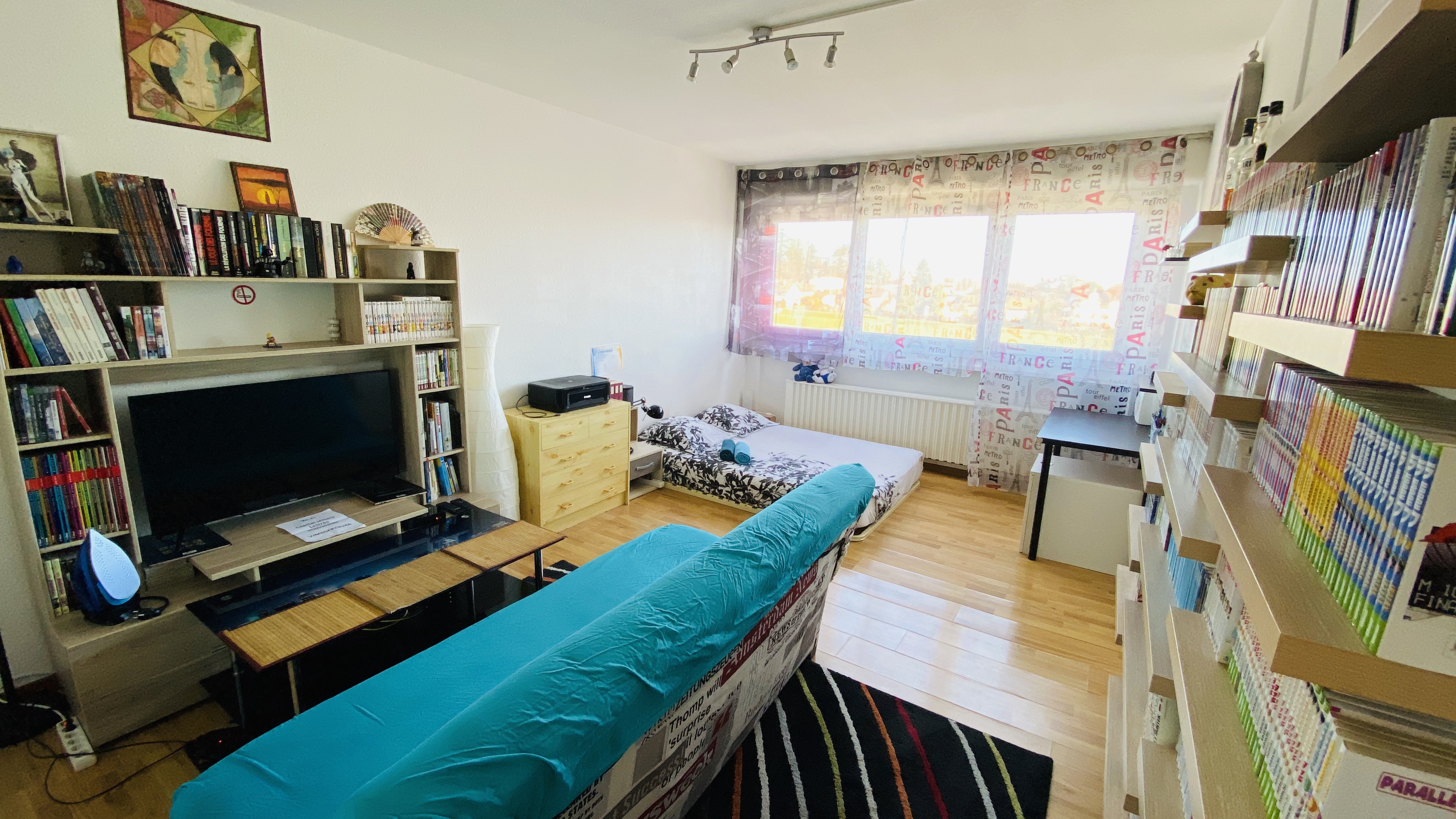 Complete studio in residence 10 minutes from Geneva