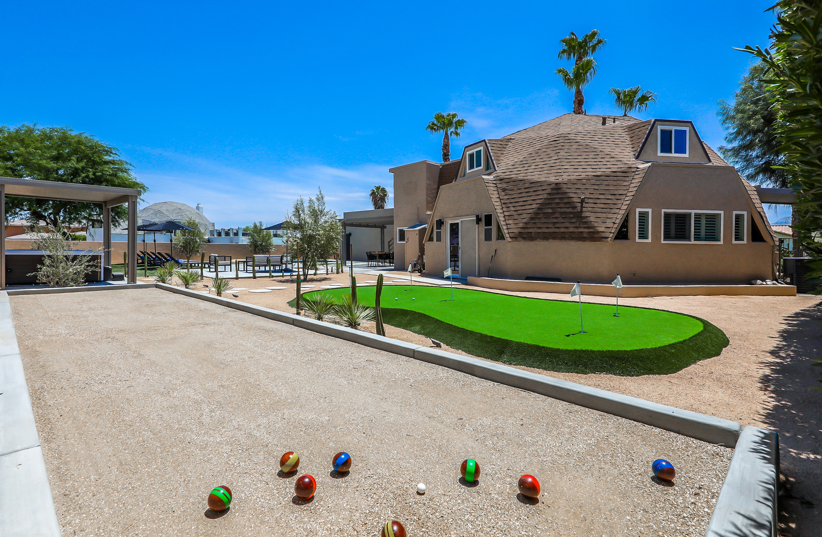 That Dome House Heated Pool+Spa+Bocce+PuttingGreen