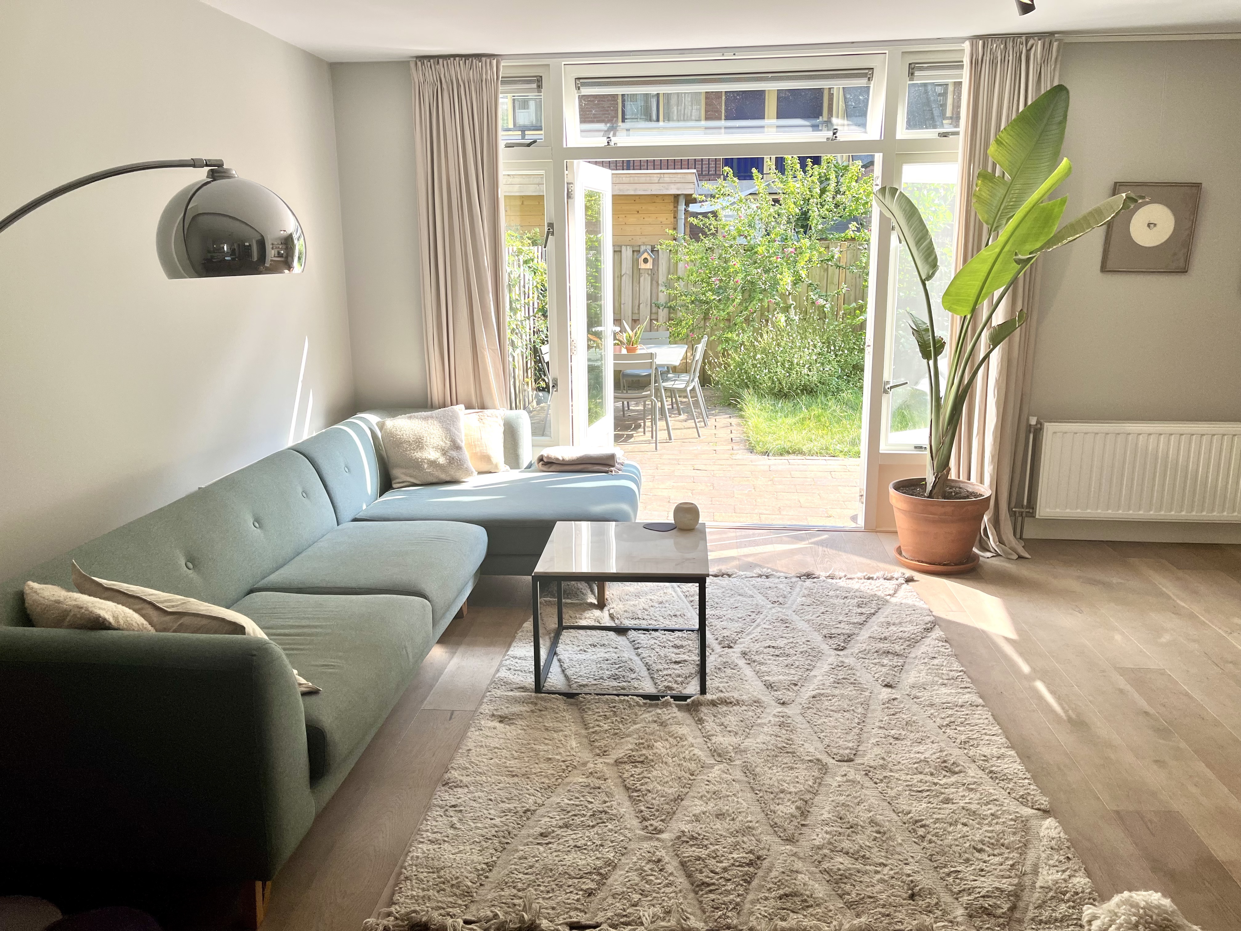 Spacious ground floor app with sunny garden 🌞 — Amsterdam stay