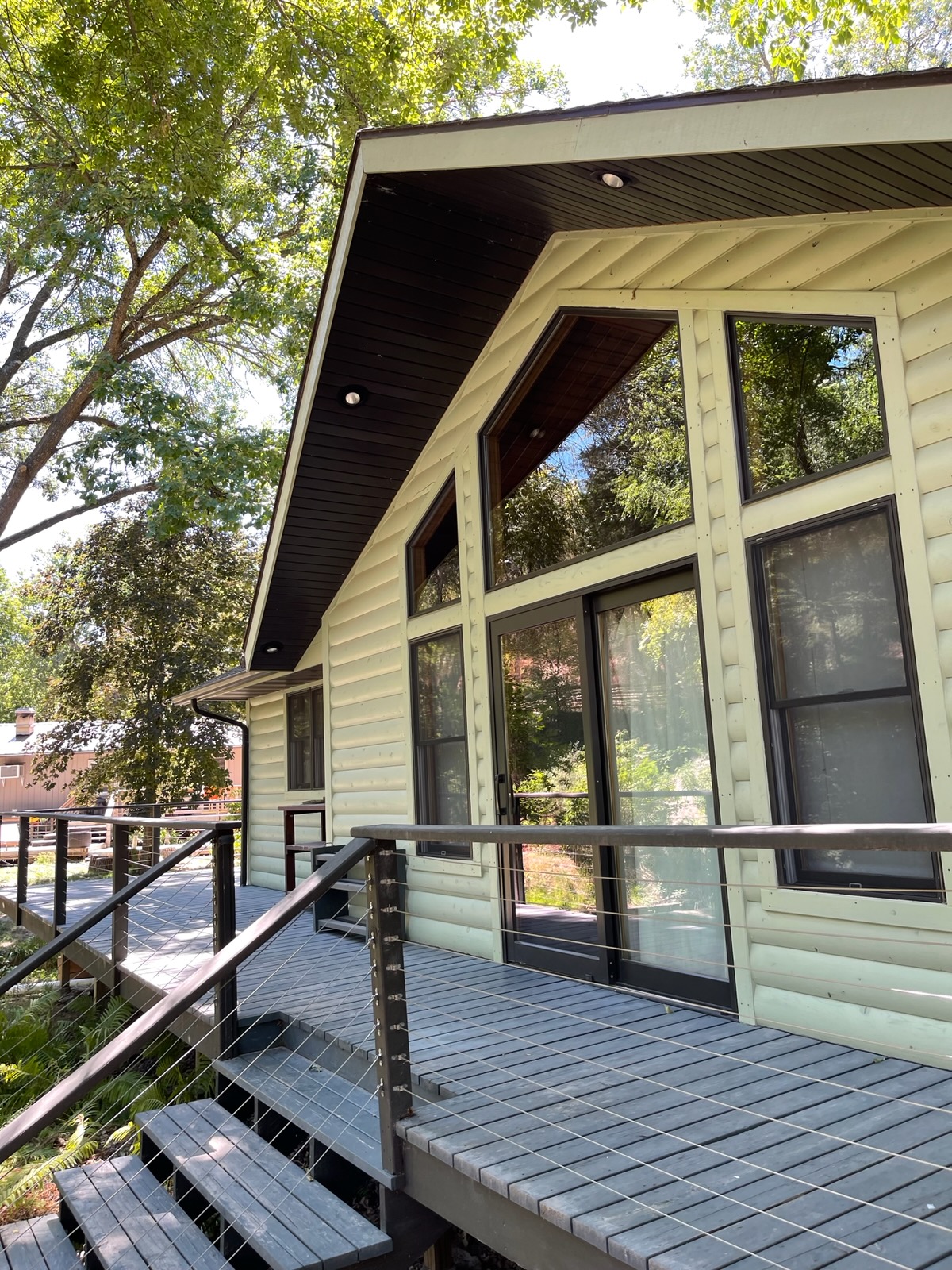 Nebraska Hidden Paradise River Front Cabin Cabins for Rent in Long