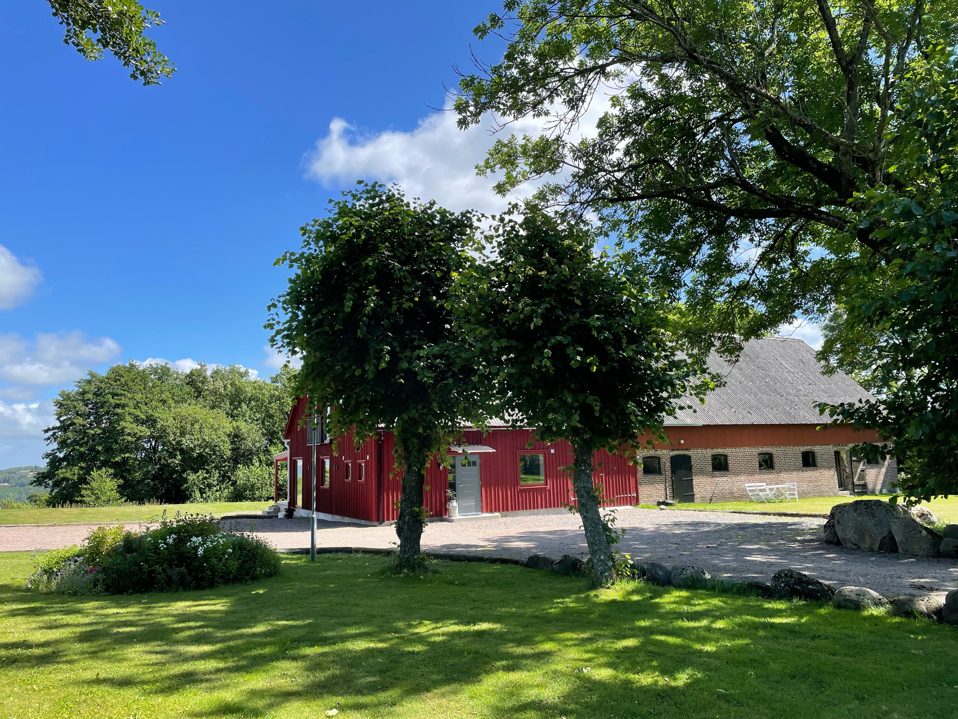 Newly built stables with magnificent views