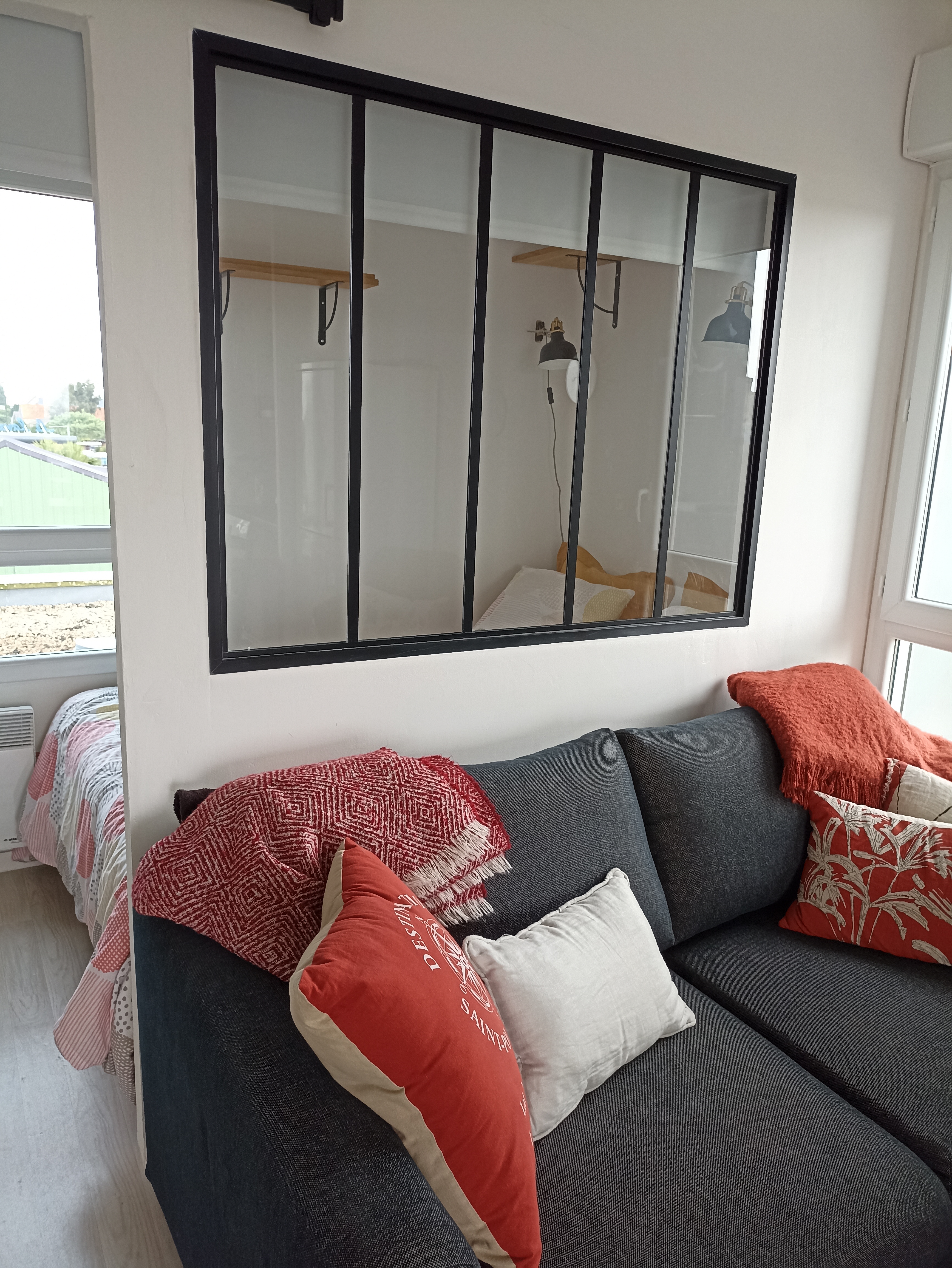2 person apartment with large terrace