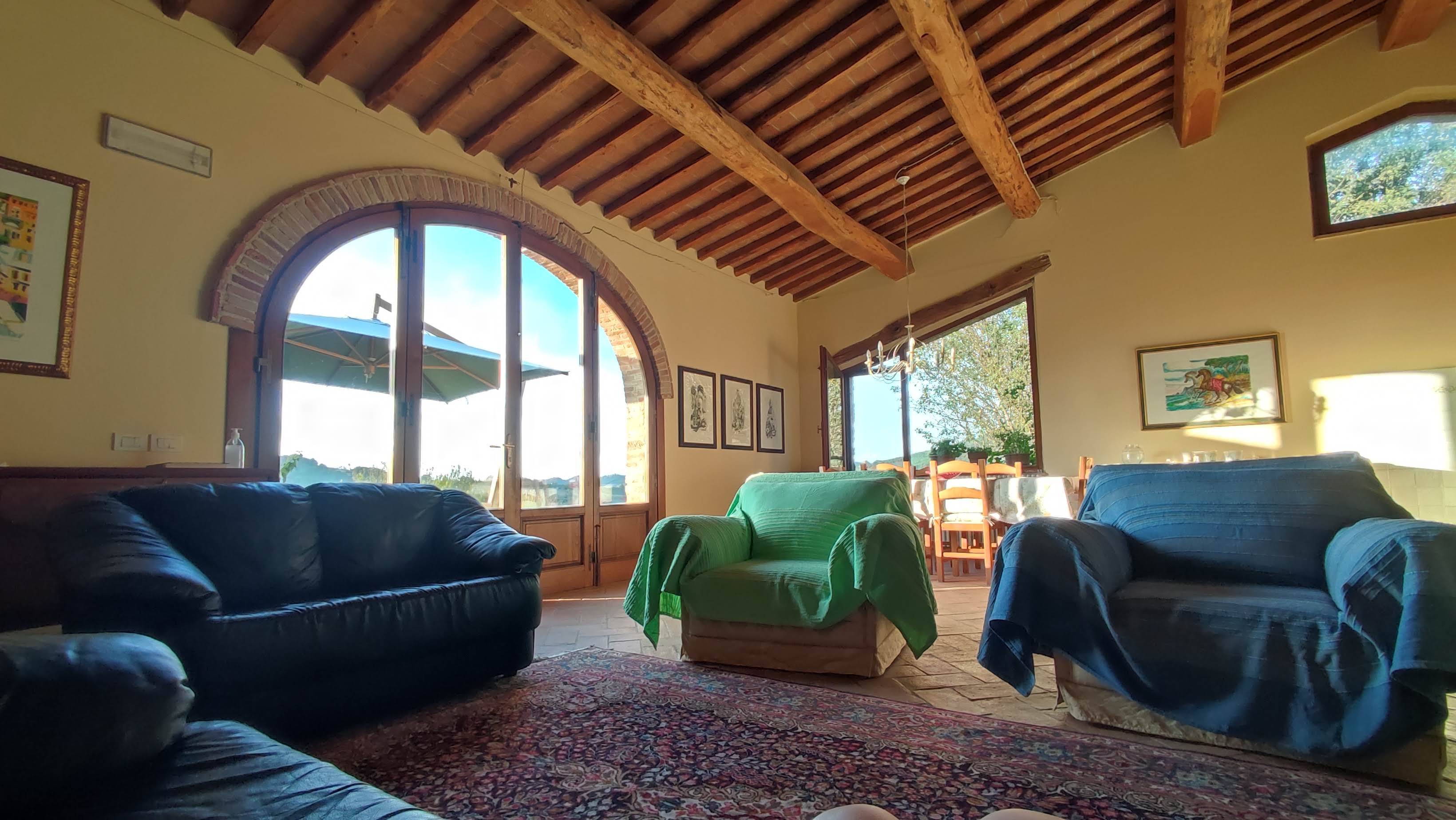 Paradise view in the magic Tuscany