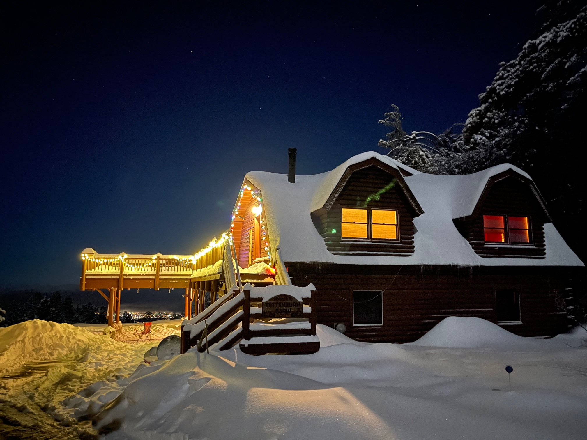 Luxury Hilltop Log Cabin 4.5 Acres - Cabins for Rent in Idyllwild-Pine