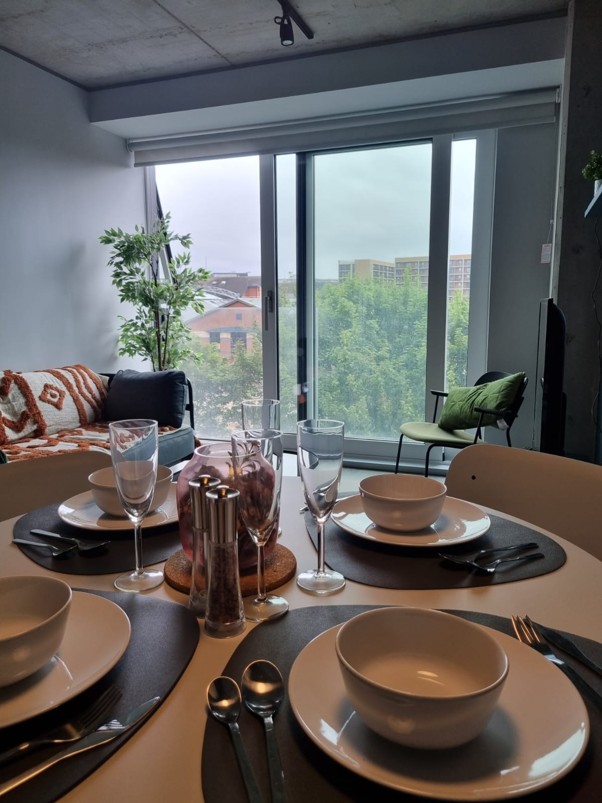 Leeds Riverside - Luxus-Apartment mit 1 Schlafzimmer - Service