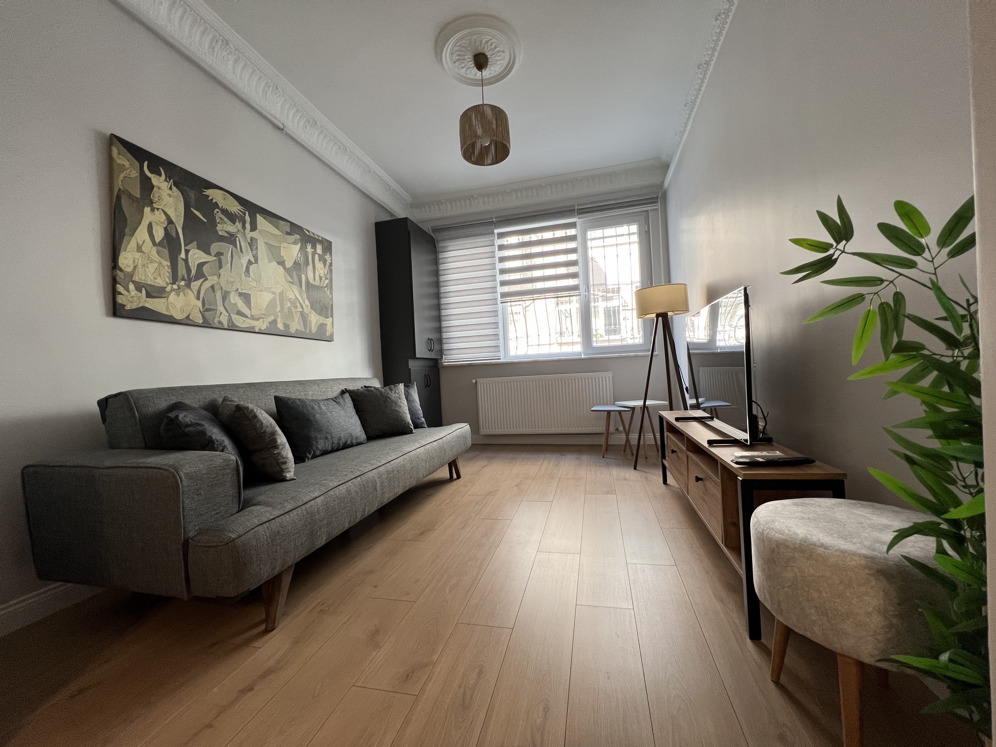 Comfy 1-bedroom with a terrace rental in Kadıköy