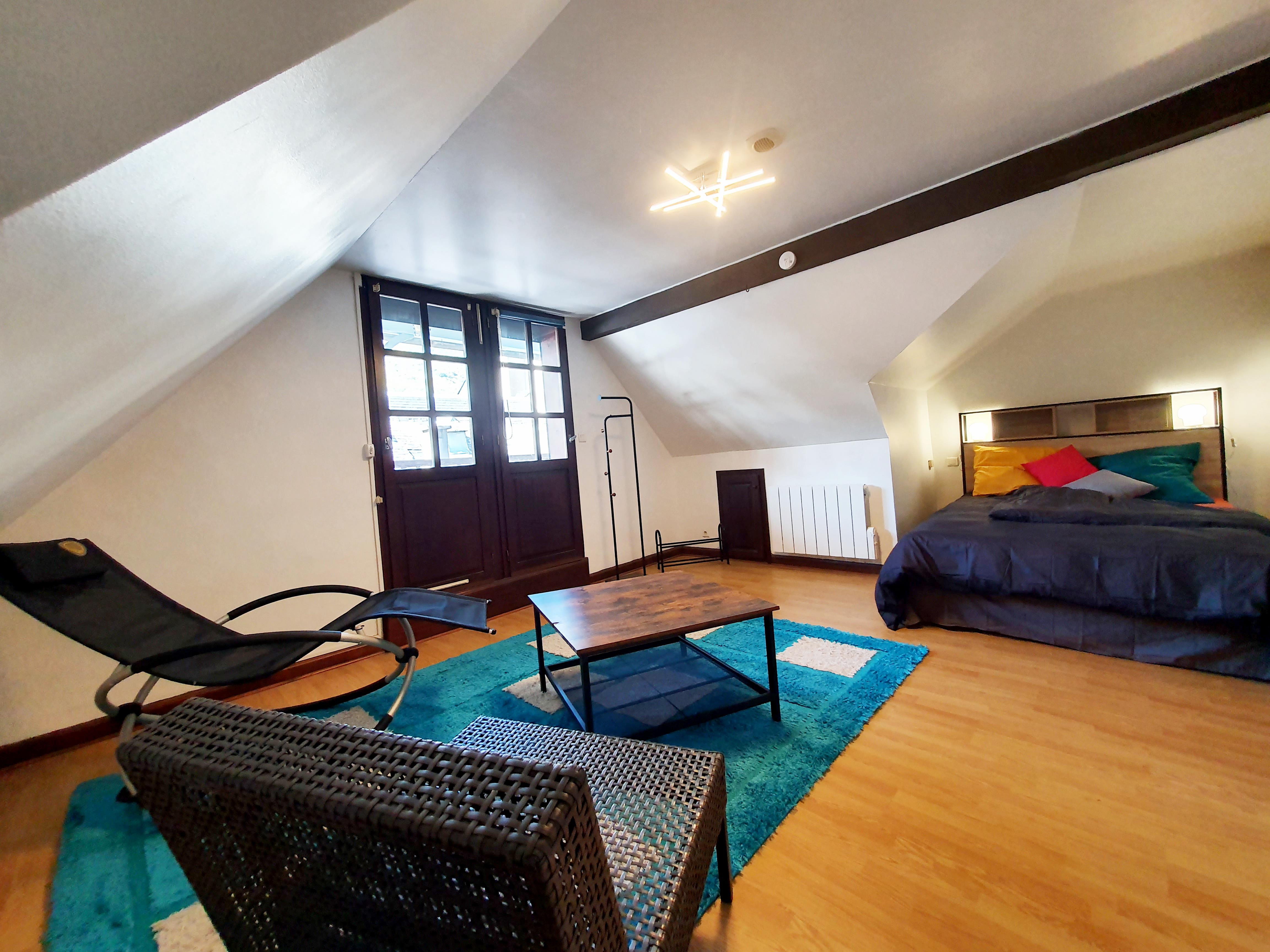 The small alley Duplex apartment of 90 m2