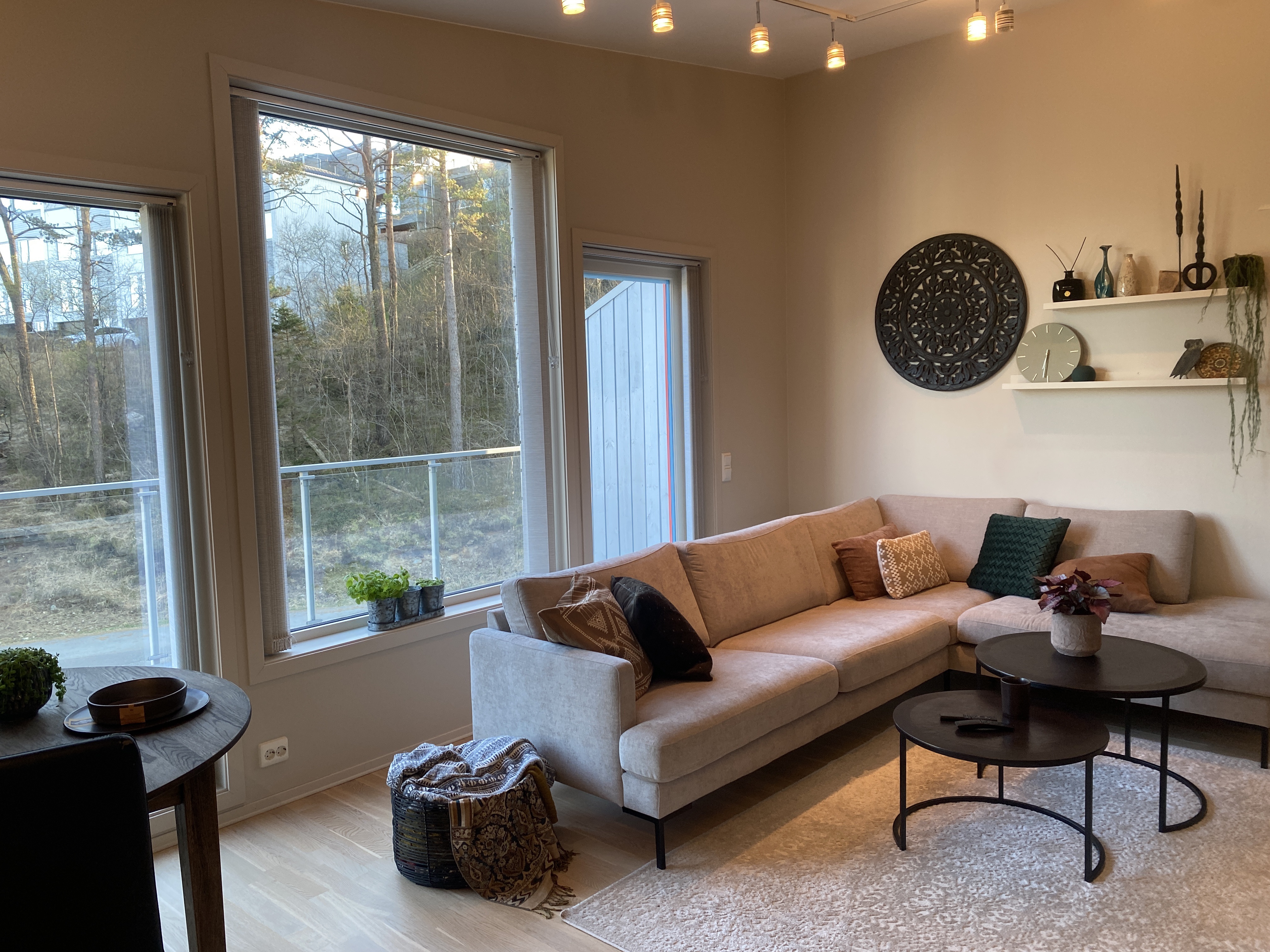 Cozy apartment with 2 bedrooms and balcony