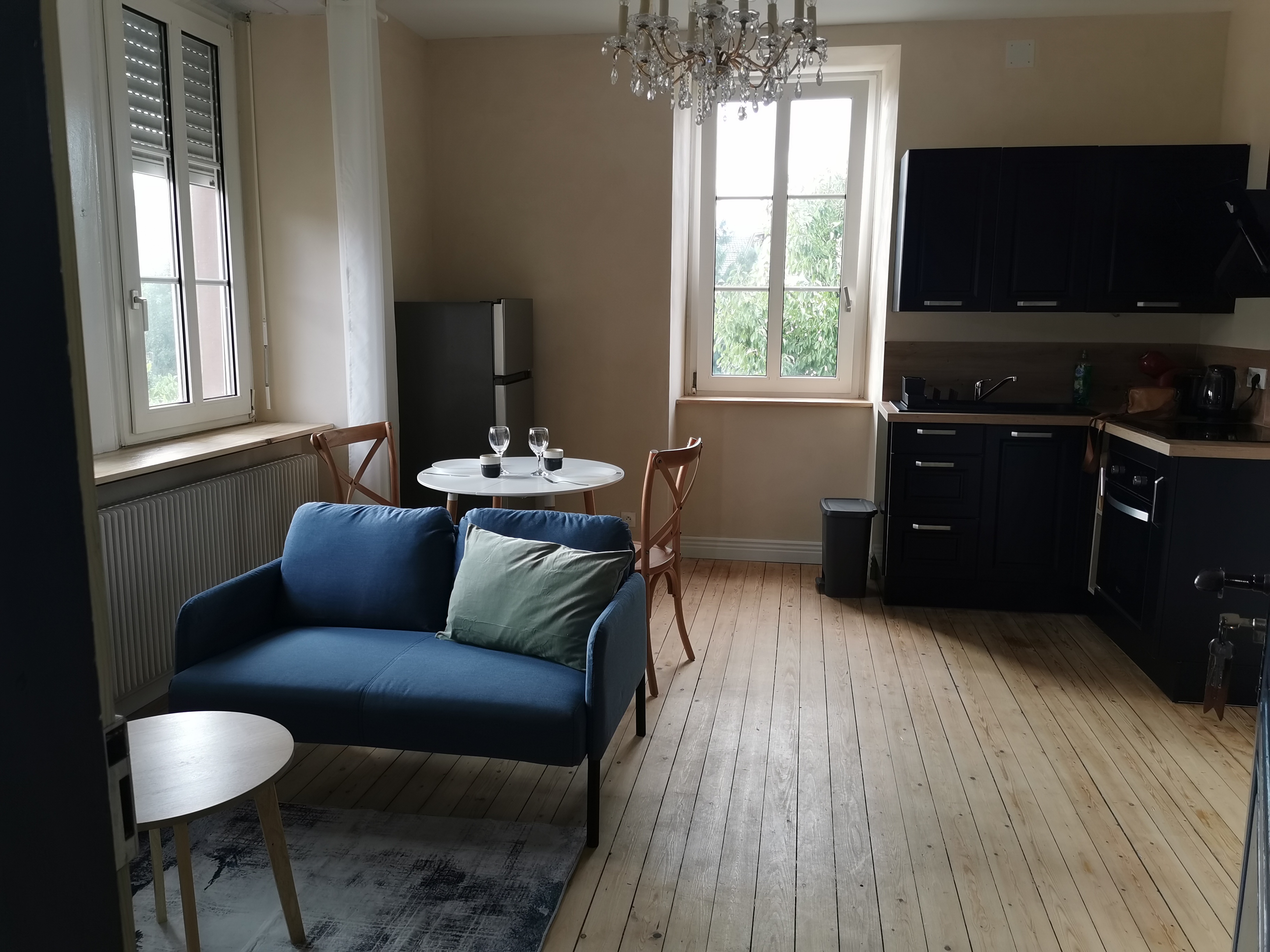 Quiet apartment on the ground floor garden