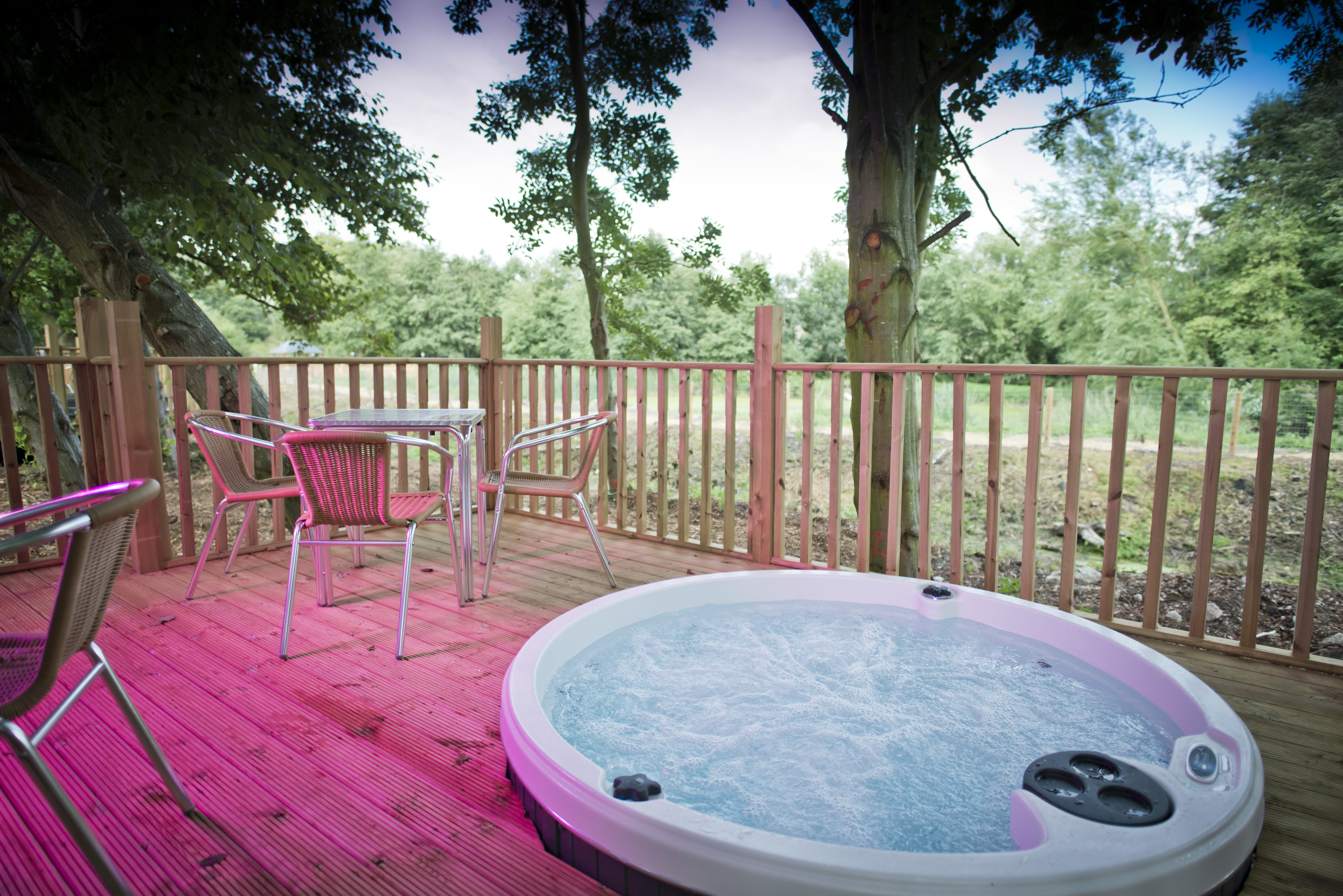 Lodge 4 - 2Bed (sleeps 4)-  hot tub - Pet Friendly