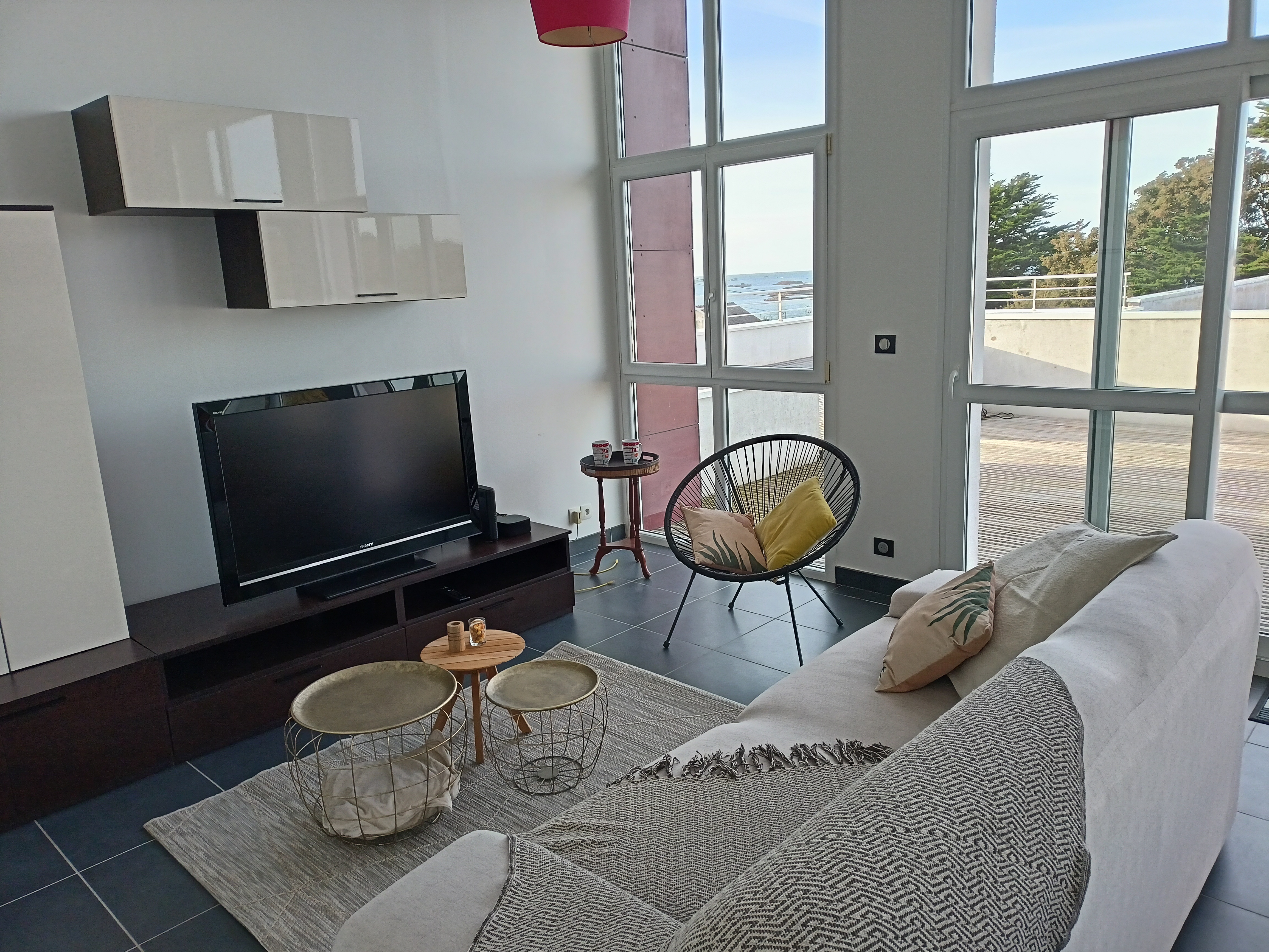 Sea view apartment for 4 people