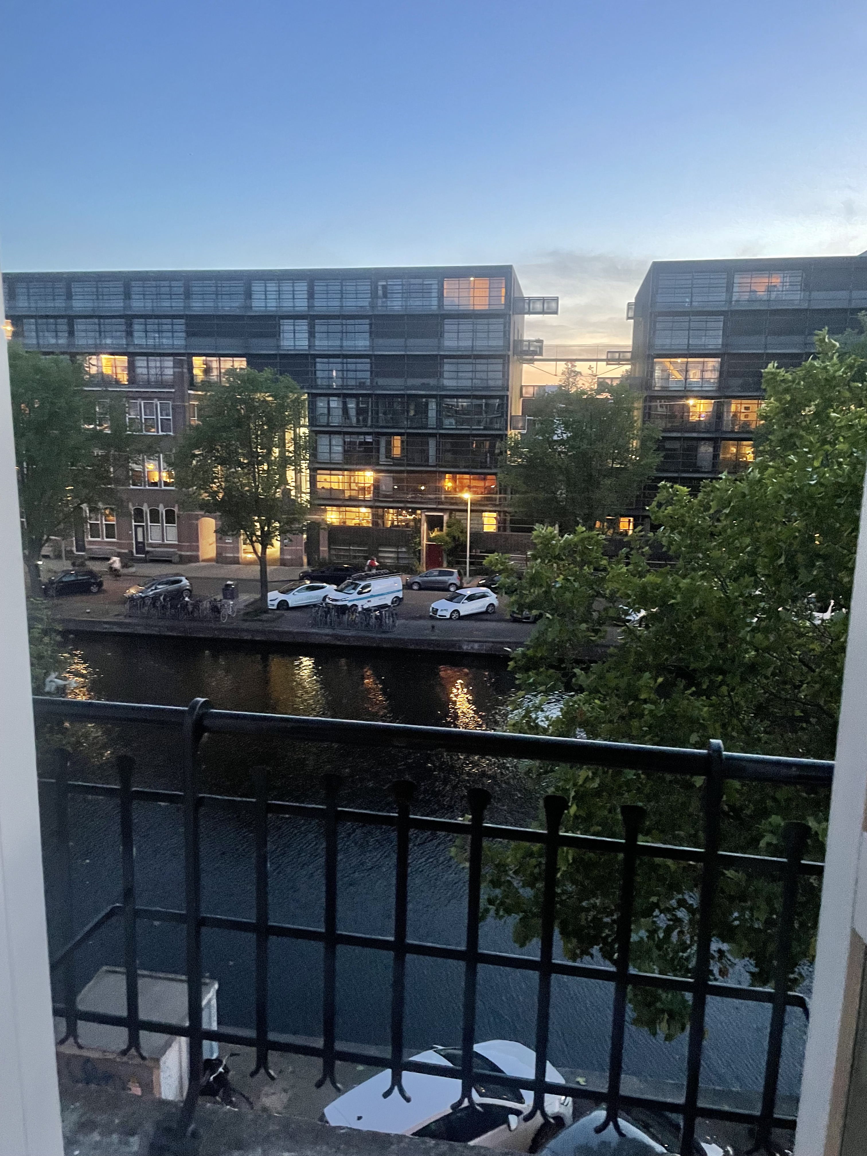 Idyllic apartment in Amsterdam, view on the water — Amsterdam stay