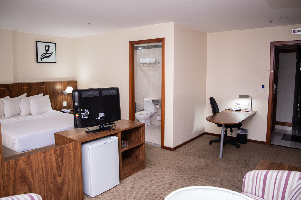 Apartment with bathtub Go Inn Taguatinga Hotel Apartments for Rent