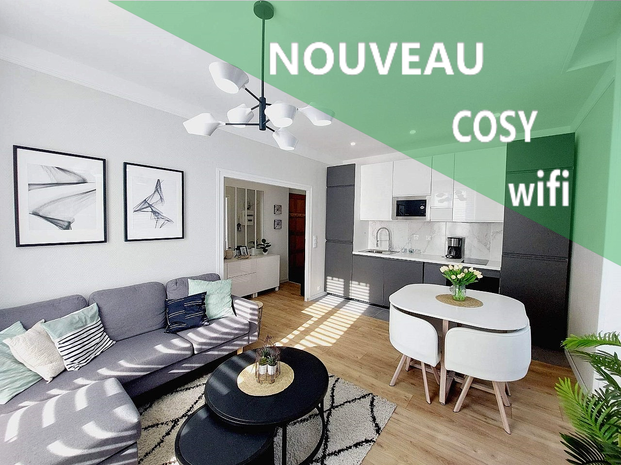 *NEW* Les Amandines le COZY * WiFi