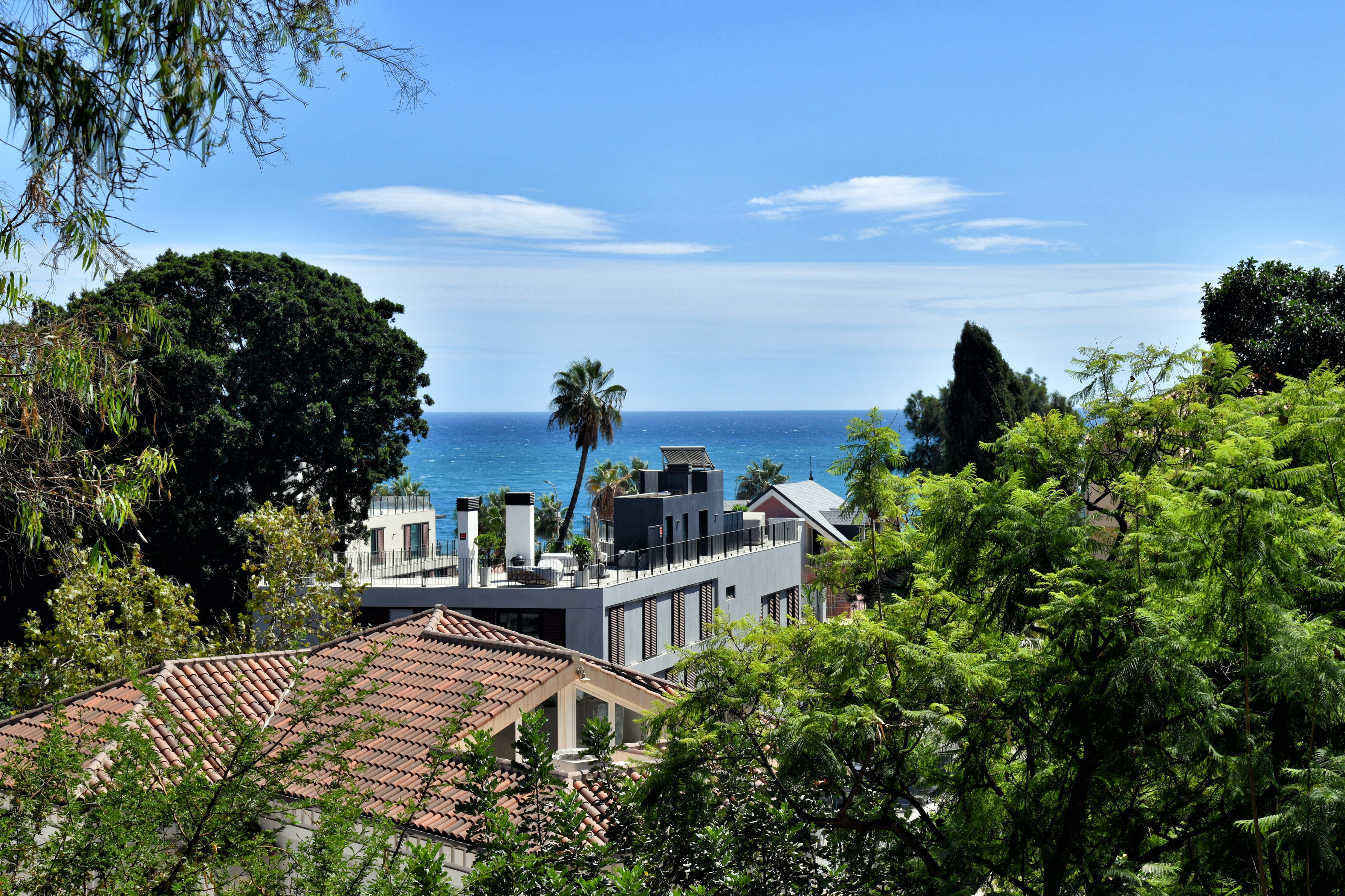 Dúplex con vistas al mar en Málaga in Centro, Malaga