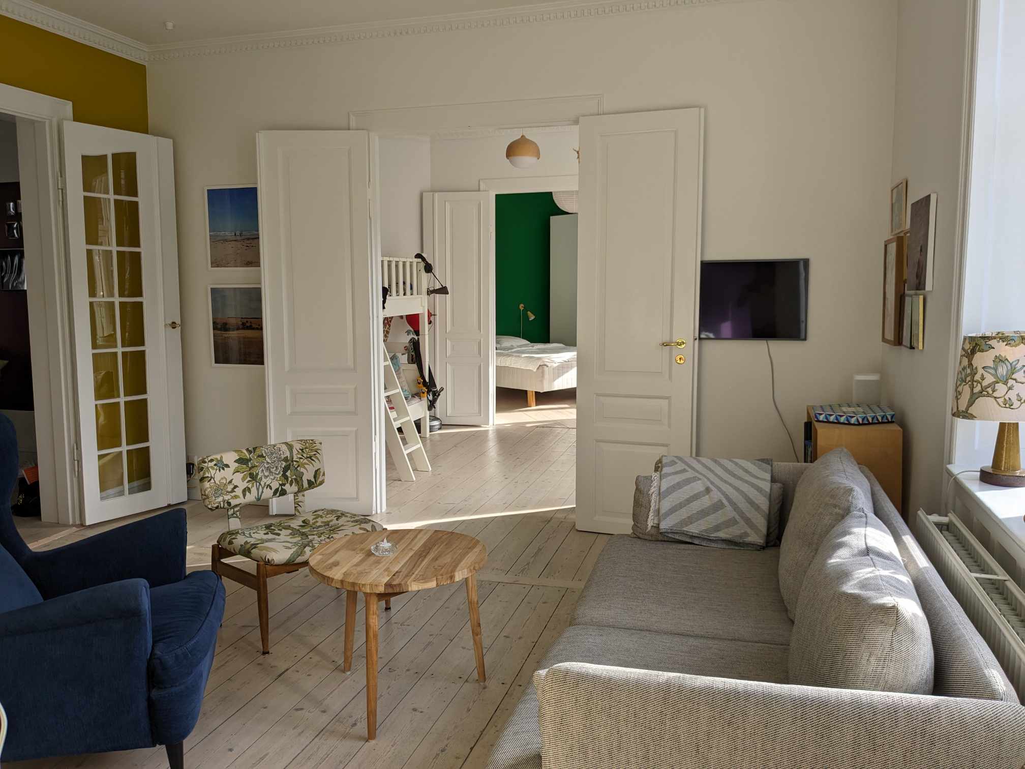 Bright and spacious family apartment in Vesterbro in Vesterbro-Kongens Enghave, Copenhagen