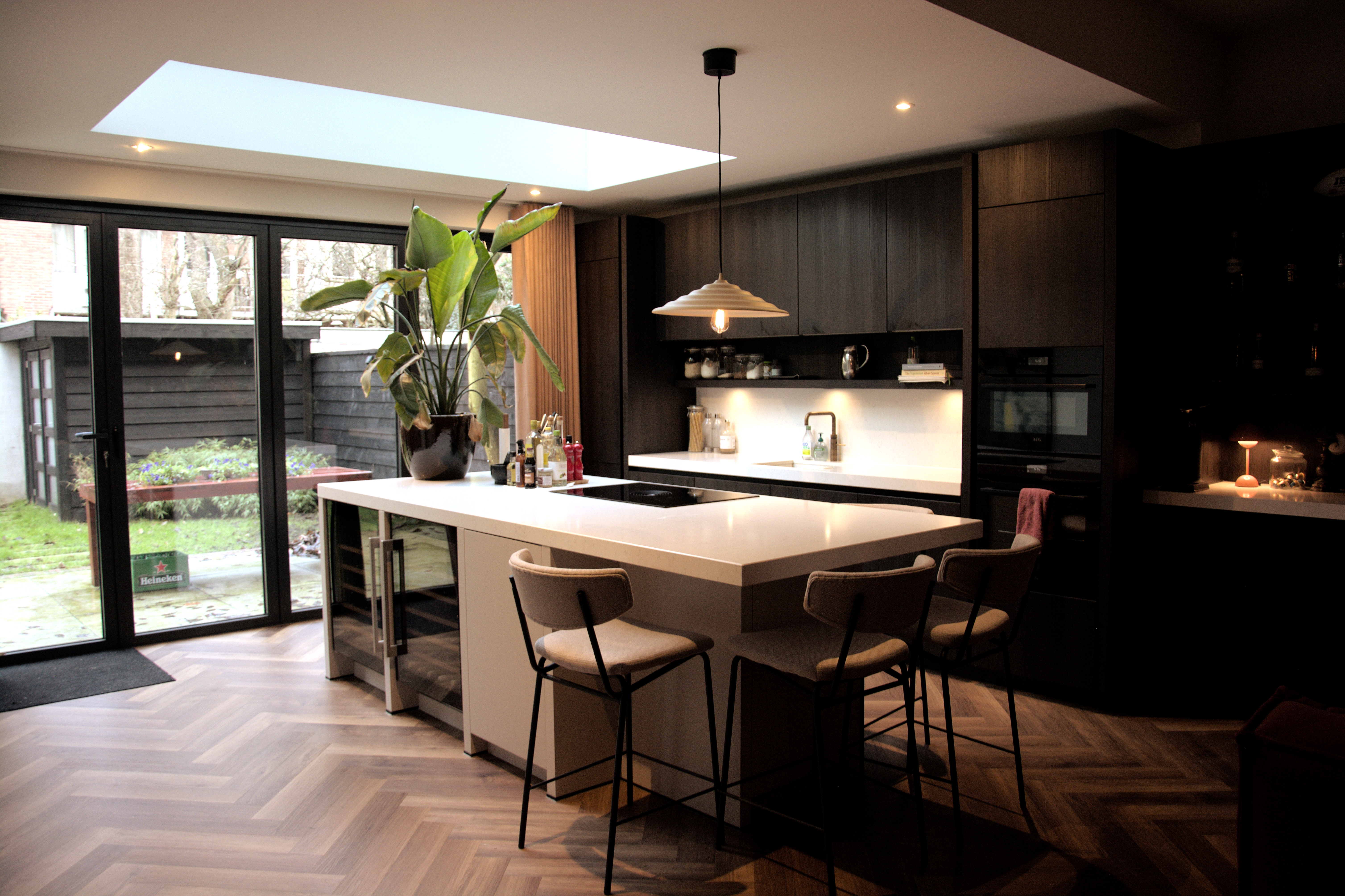 Luxury apartment with garden — Amsterdam stay
