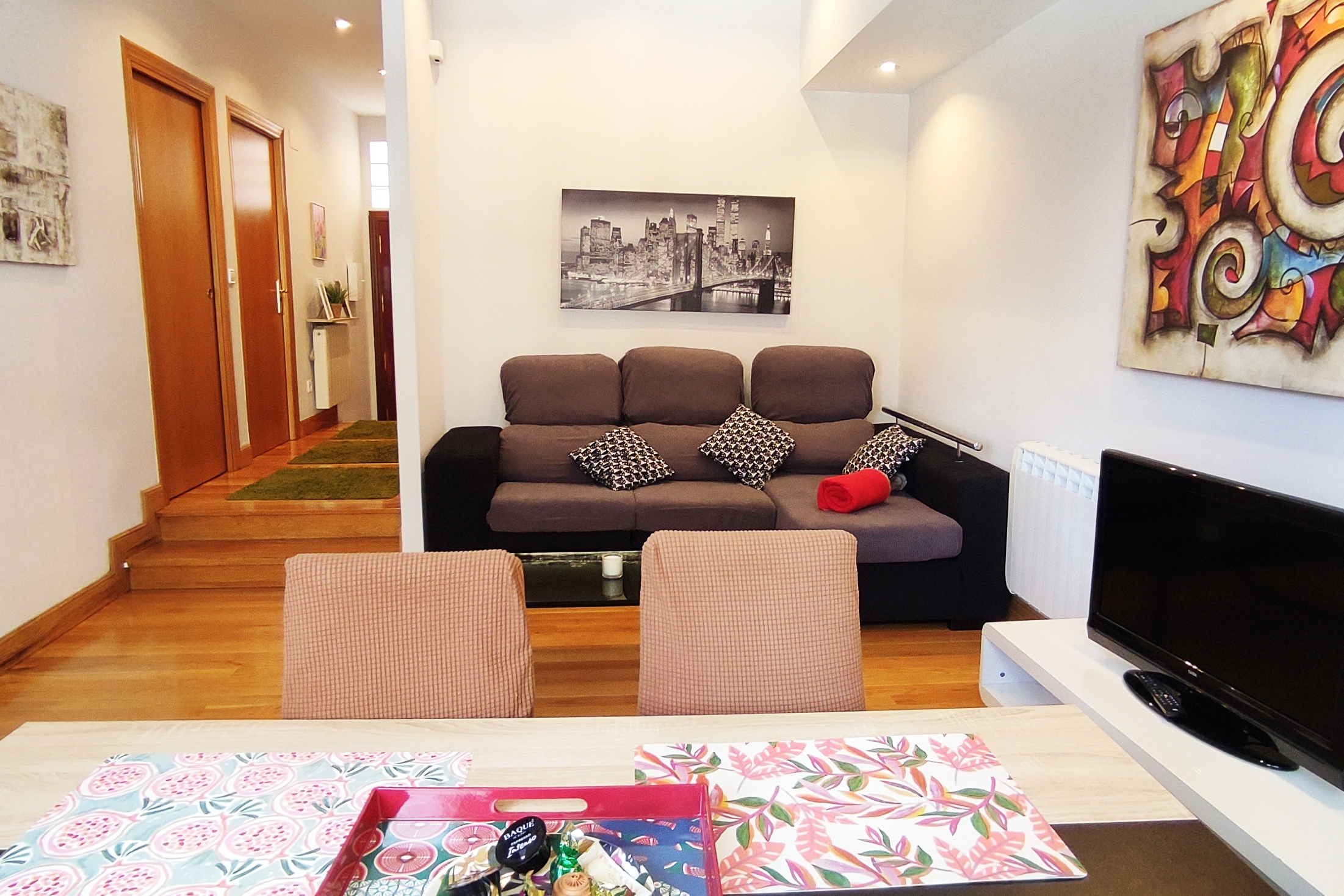 Steps from metro to Bilbao & 8mns from beach, Wifi in Getxo, Euskadi