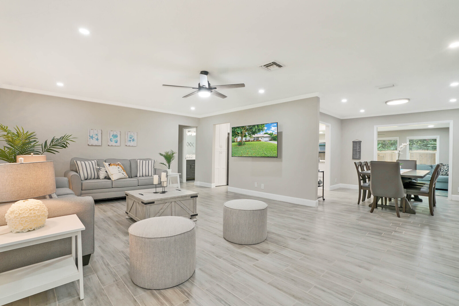 Airy 3-Bed Near Delray Beach & The Ave | King Bed