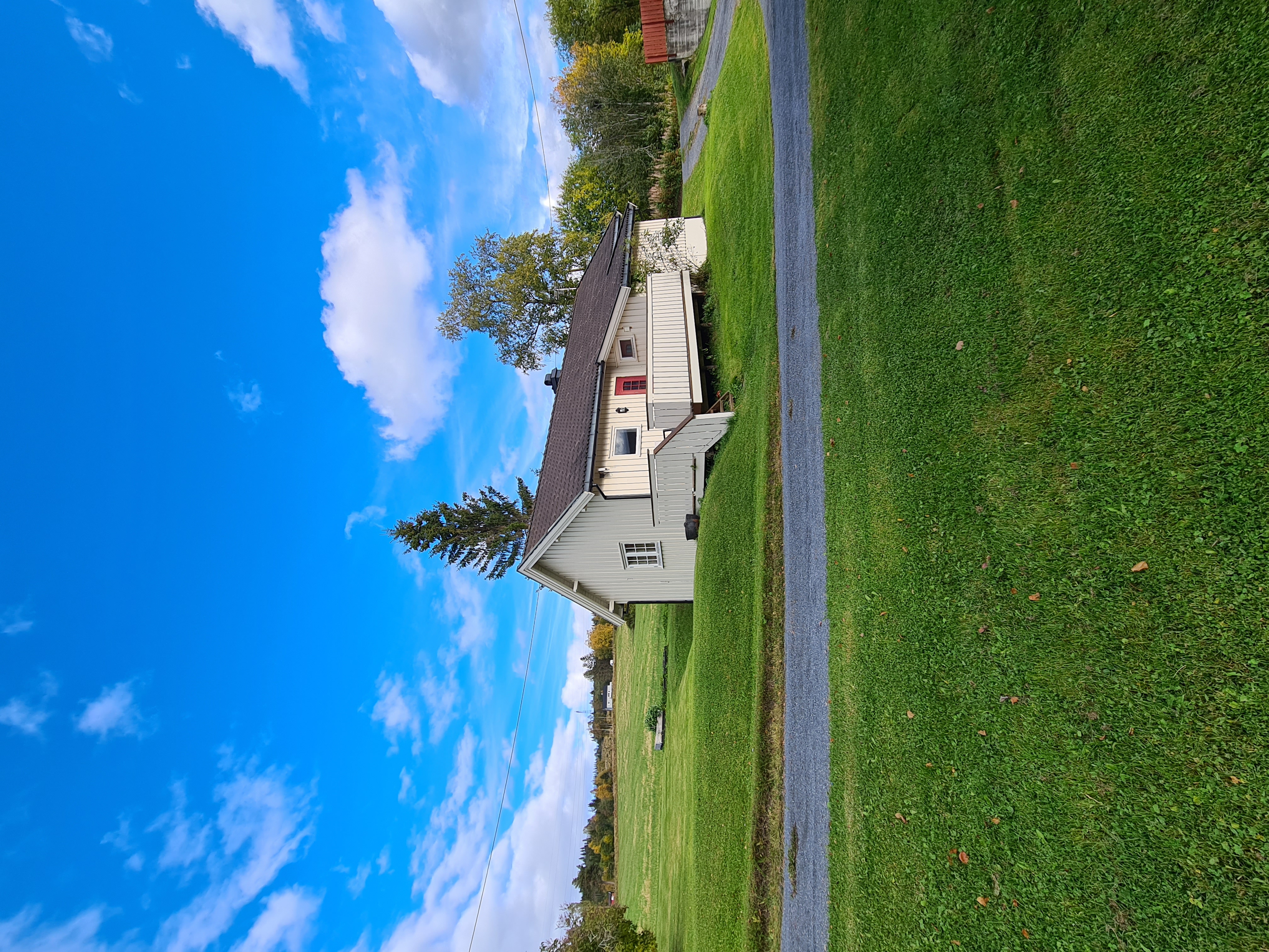 Cozy house on farm