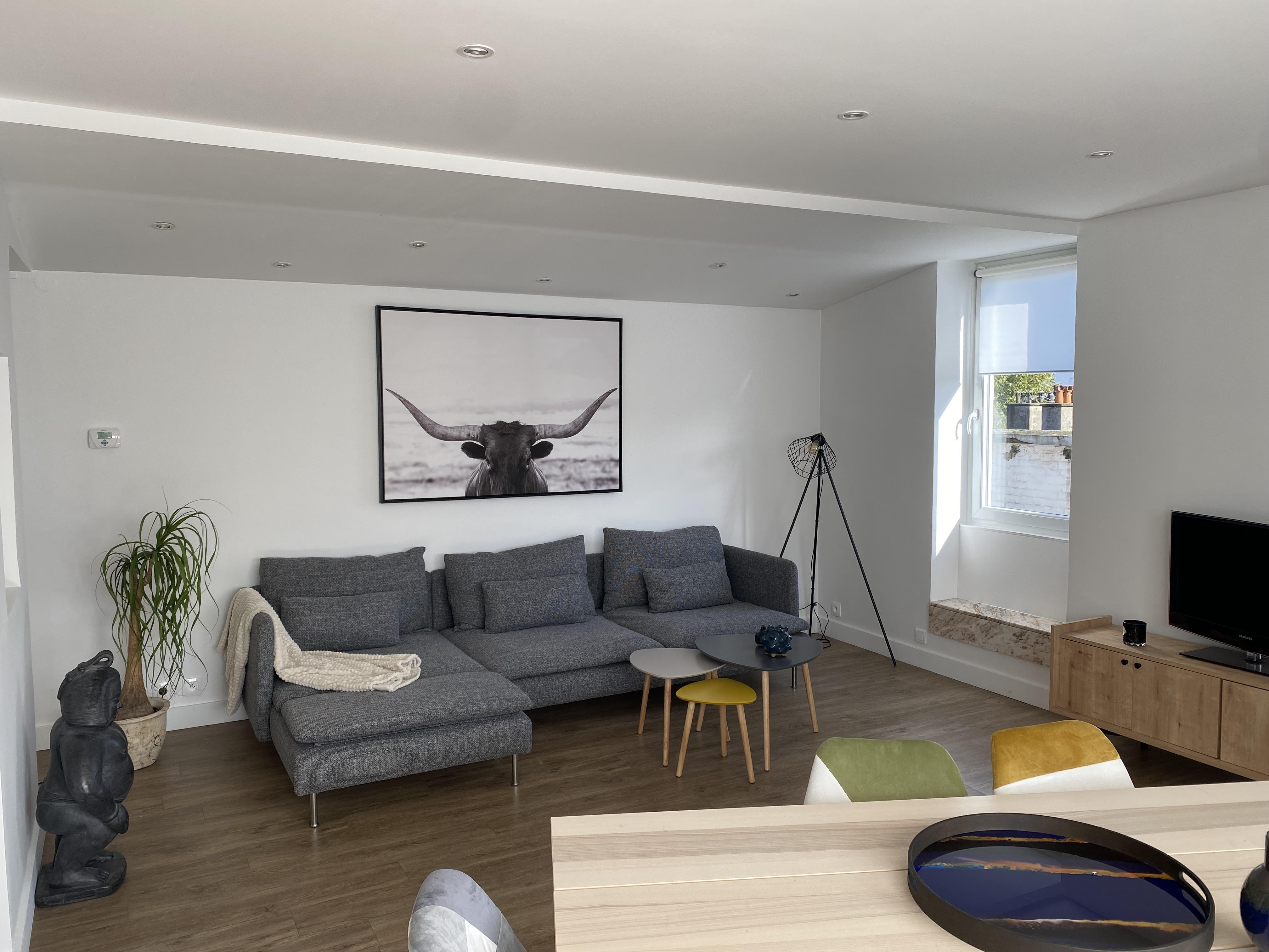 Apartment located in the city center super bright