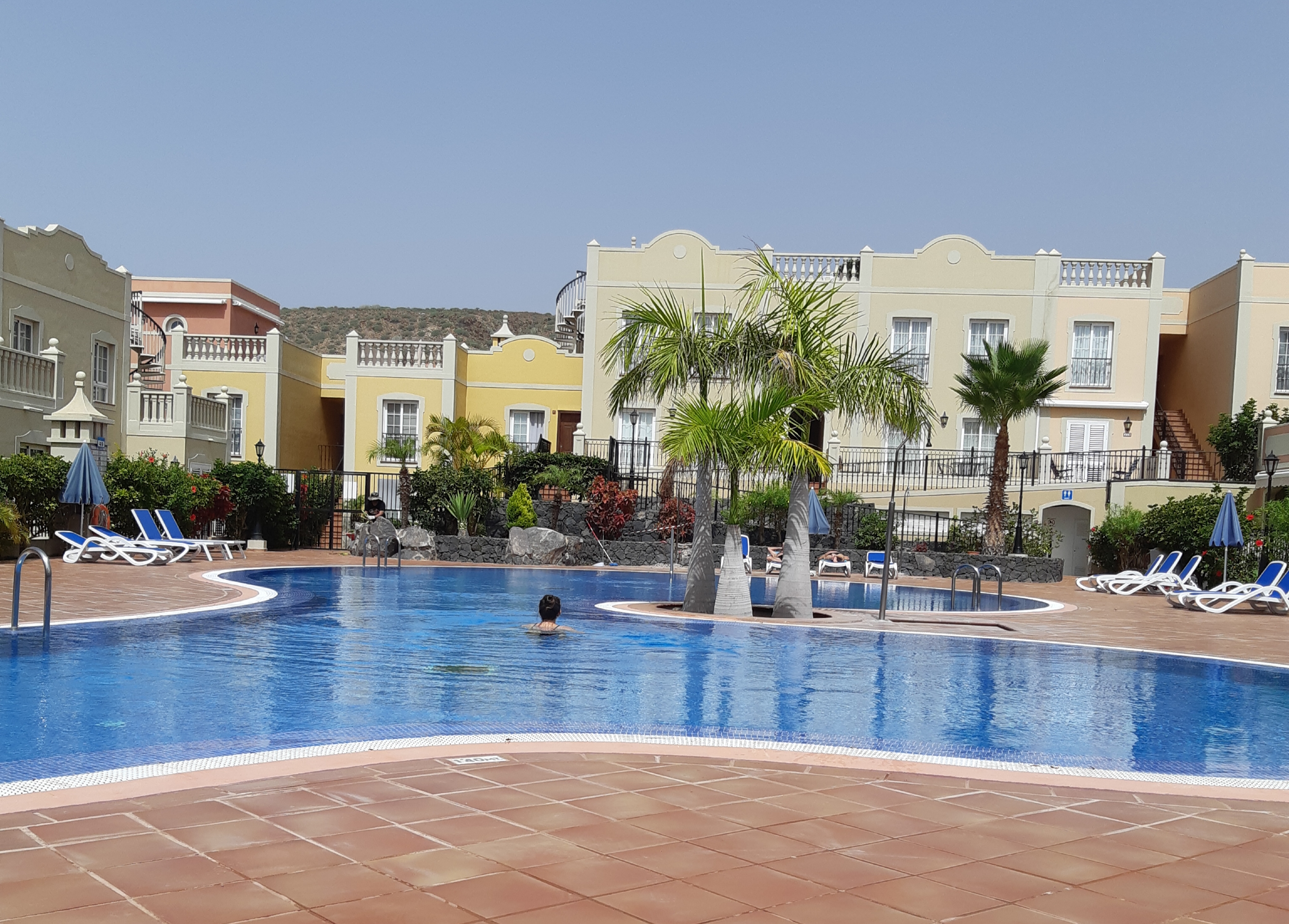 Heated pool apartment in Paraiso Palm-Mar!