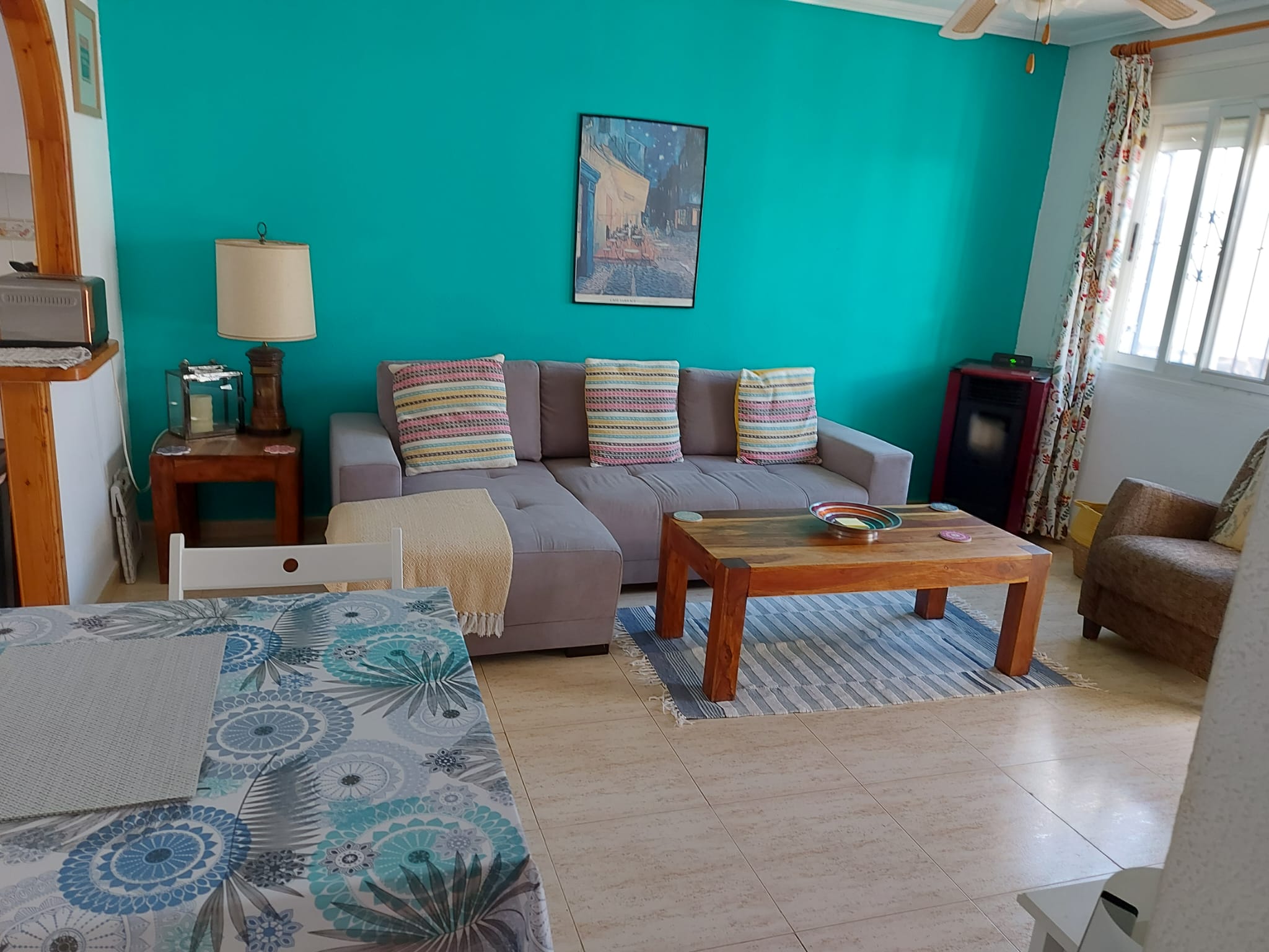 Quiet villa with shared pool, near beach and golf