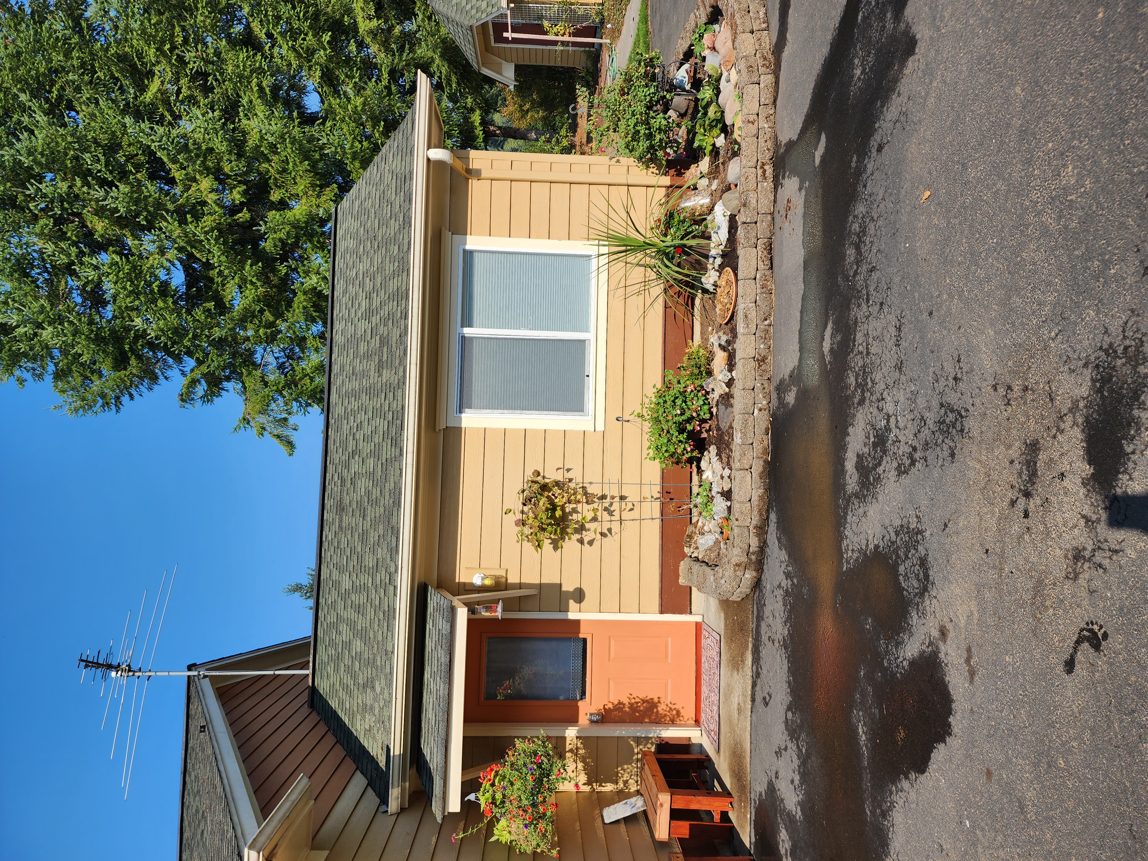 A peaceful farm like setting.