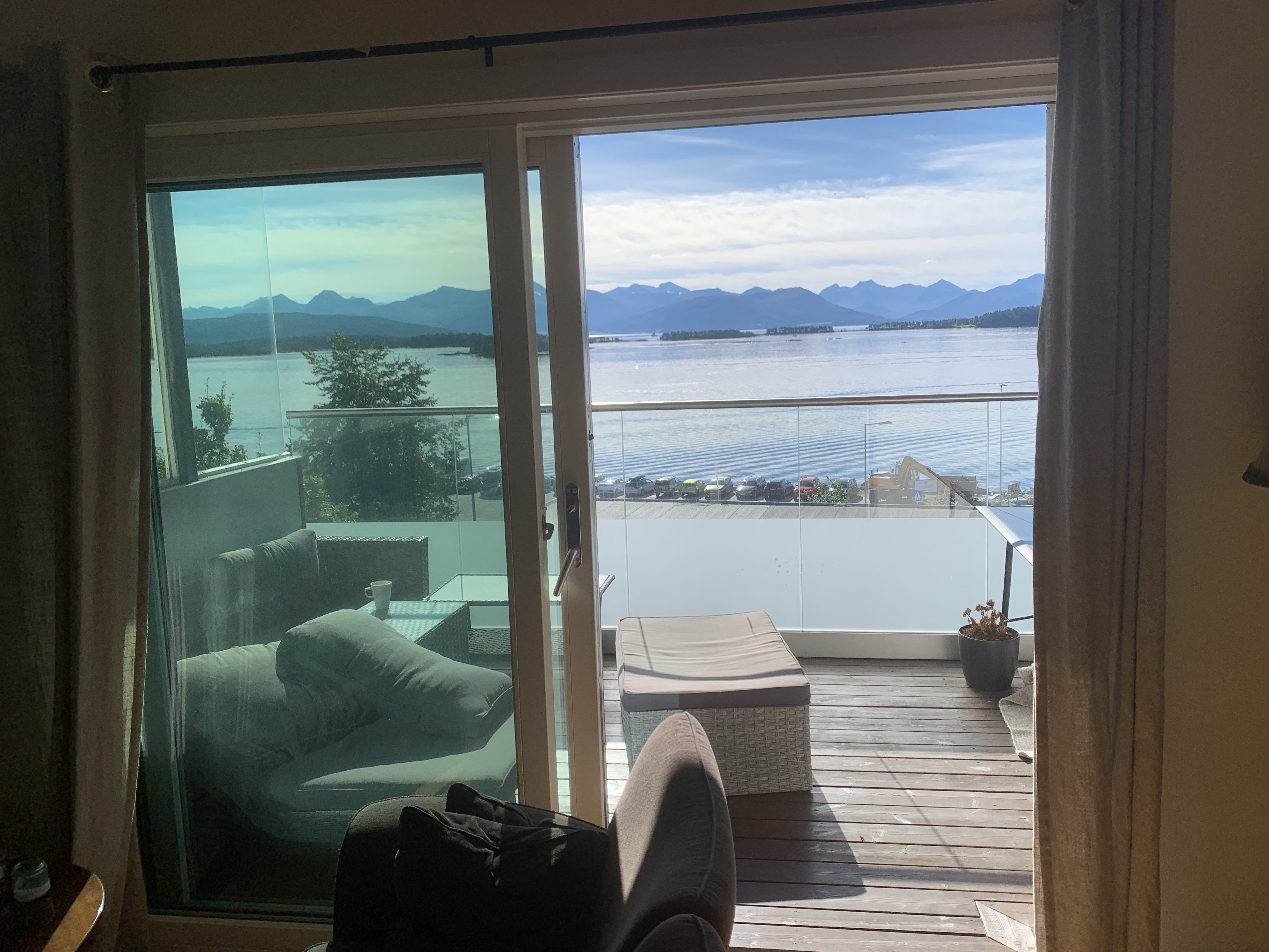 Large view apartment in the center of Molde