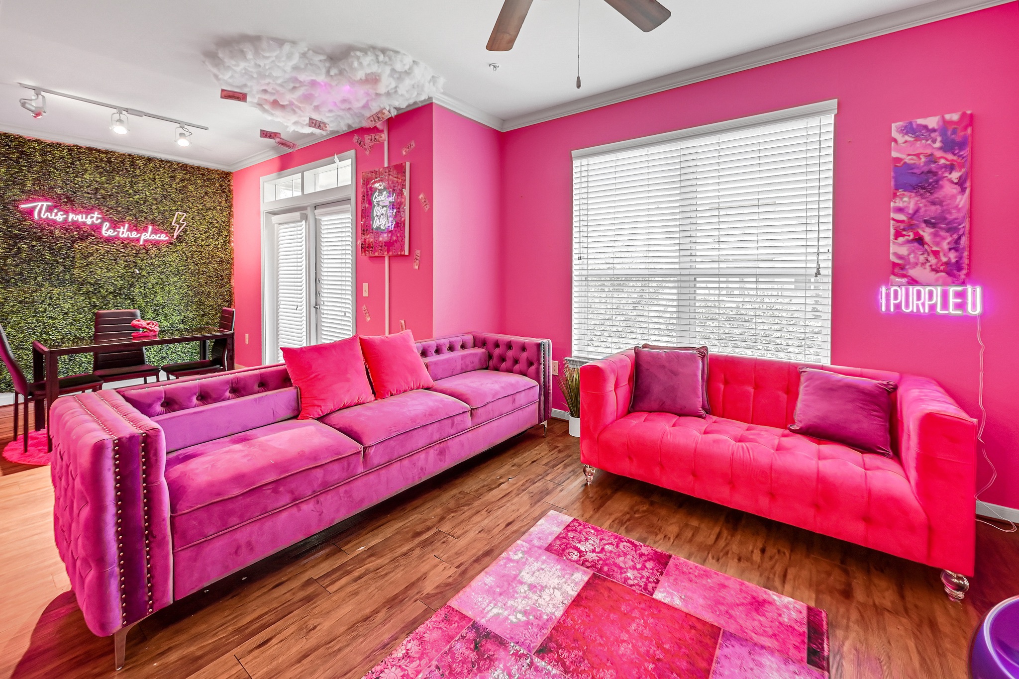 [レア]PINK HOUSE　スカジャン　リバーシブル　ローンレース　ピンクと紫 d64d4746-b93c-4e5e-b145-