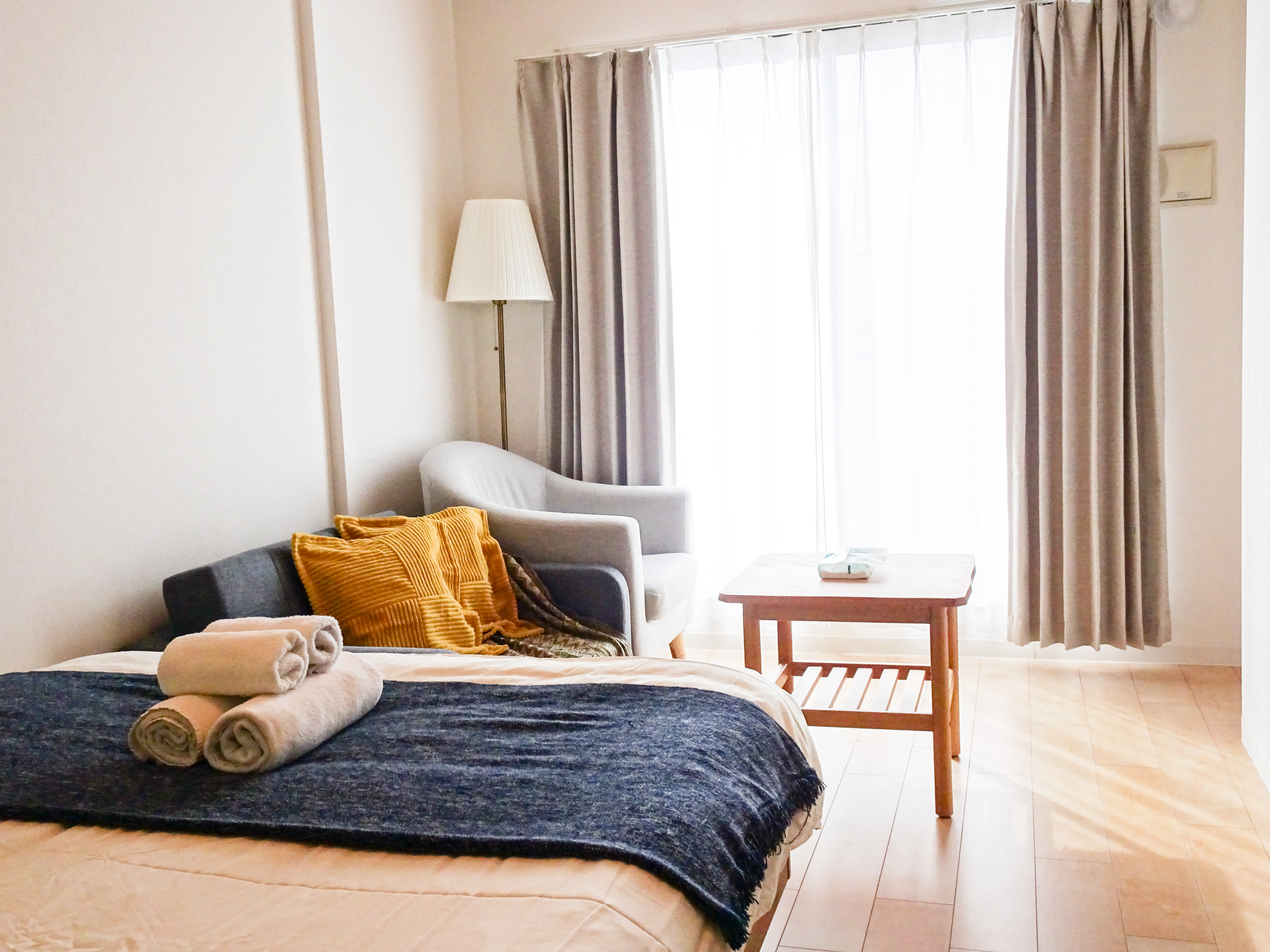 Osaka 2min to Sta. 1K Elevator Condo WiFi Tennoji