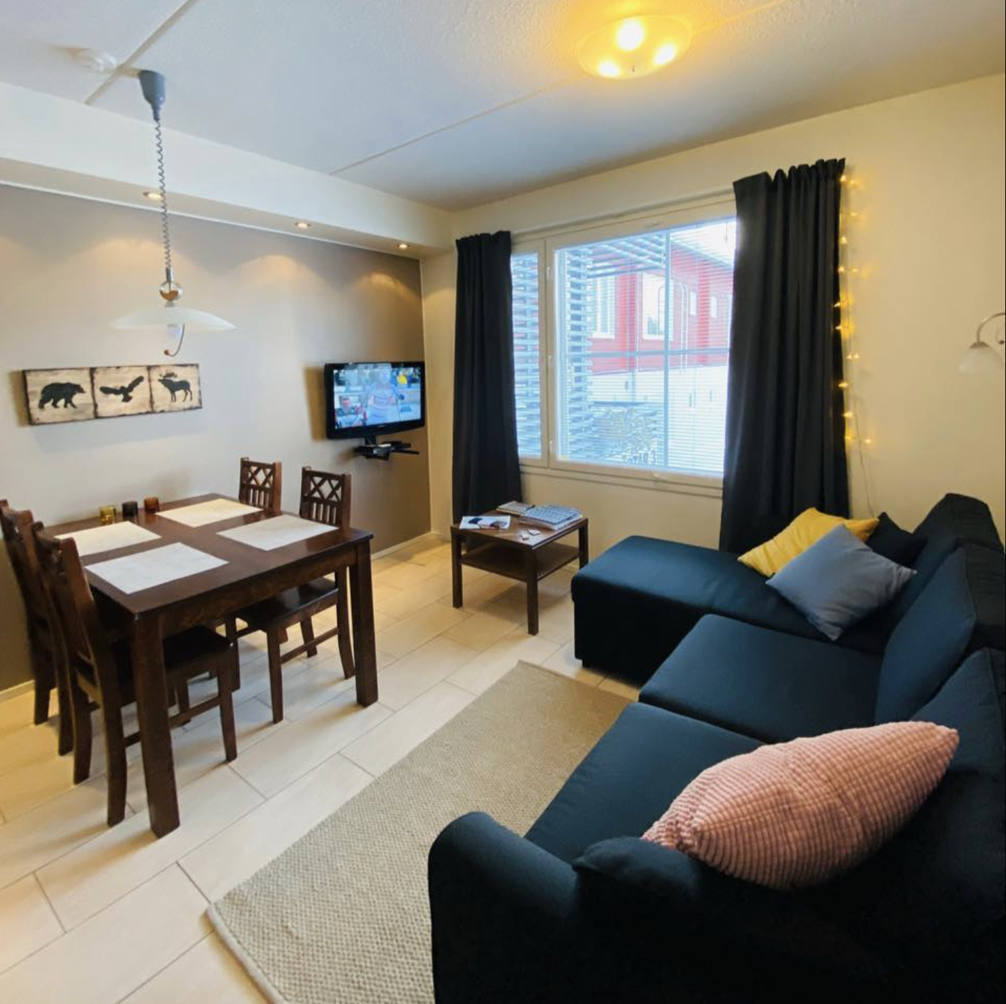 A clean and functional holiday apartment in Äkäslompolo