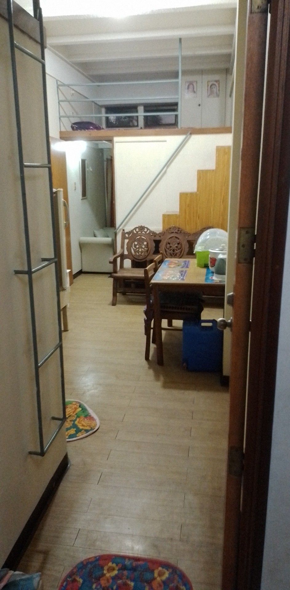 Simple Studio type condo unit.