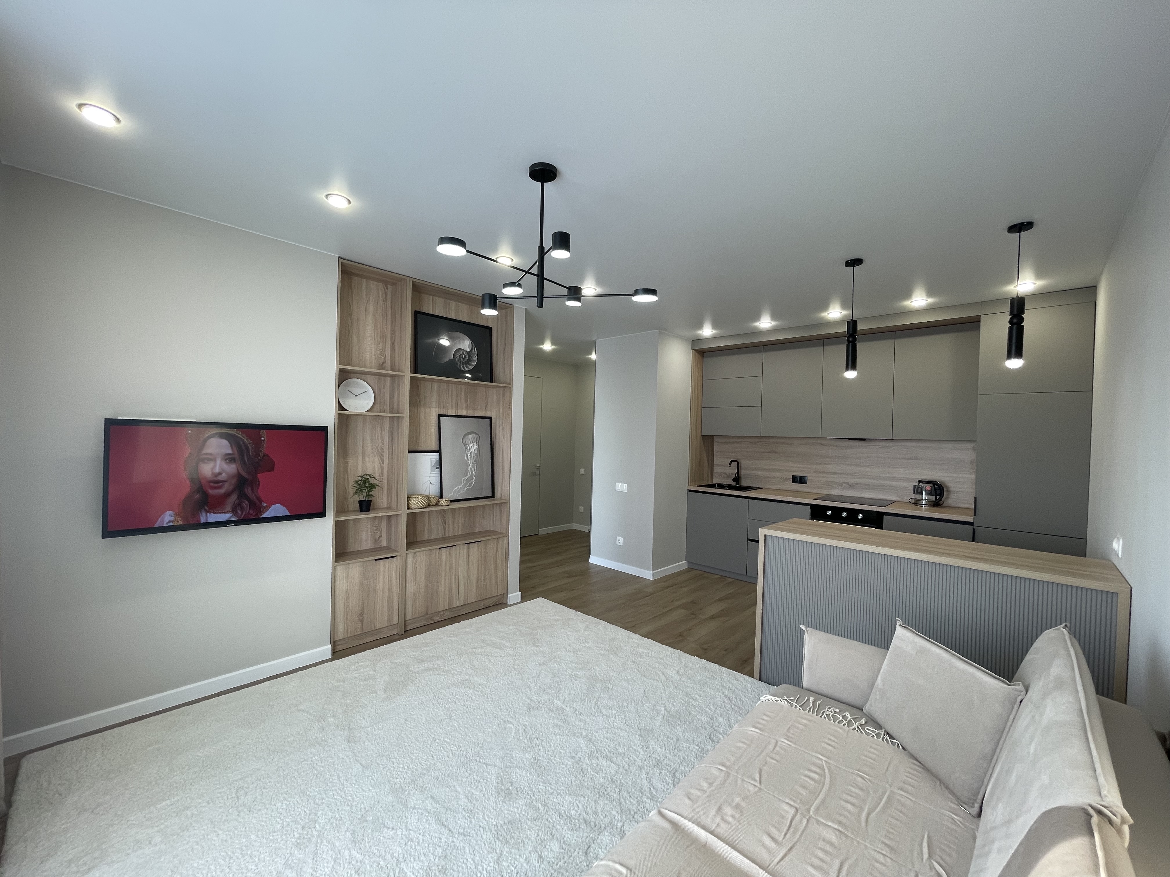 New apartment with designer renovation