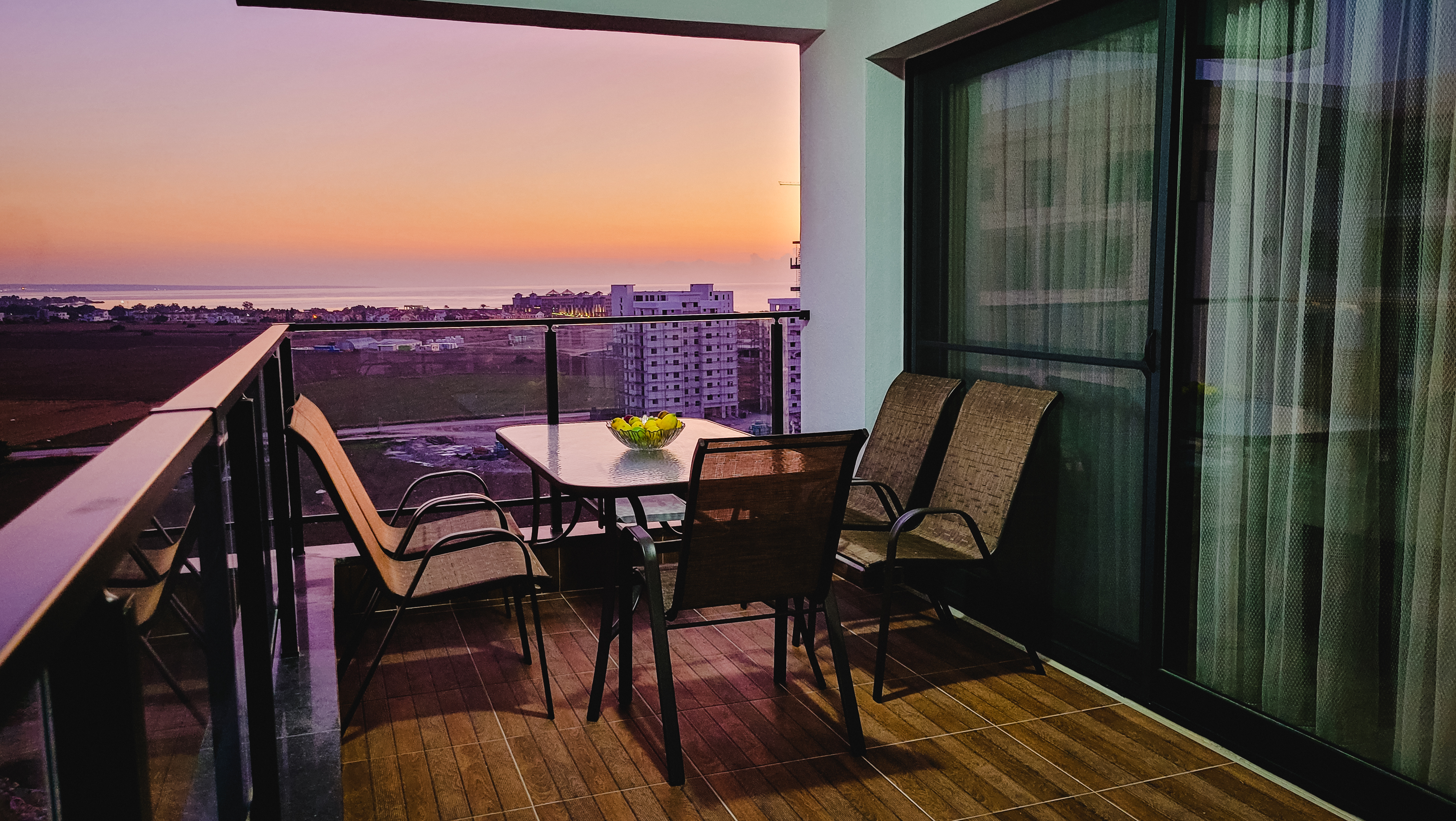 Apartment Caesar Resort 1+1 with a sea view.