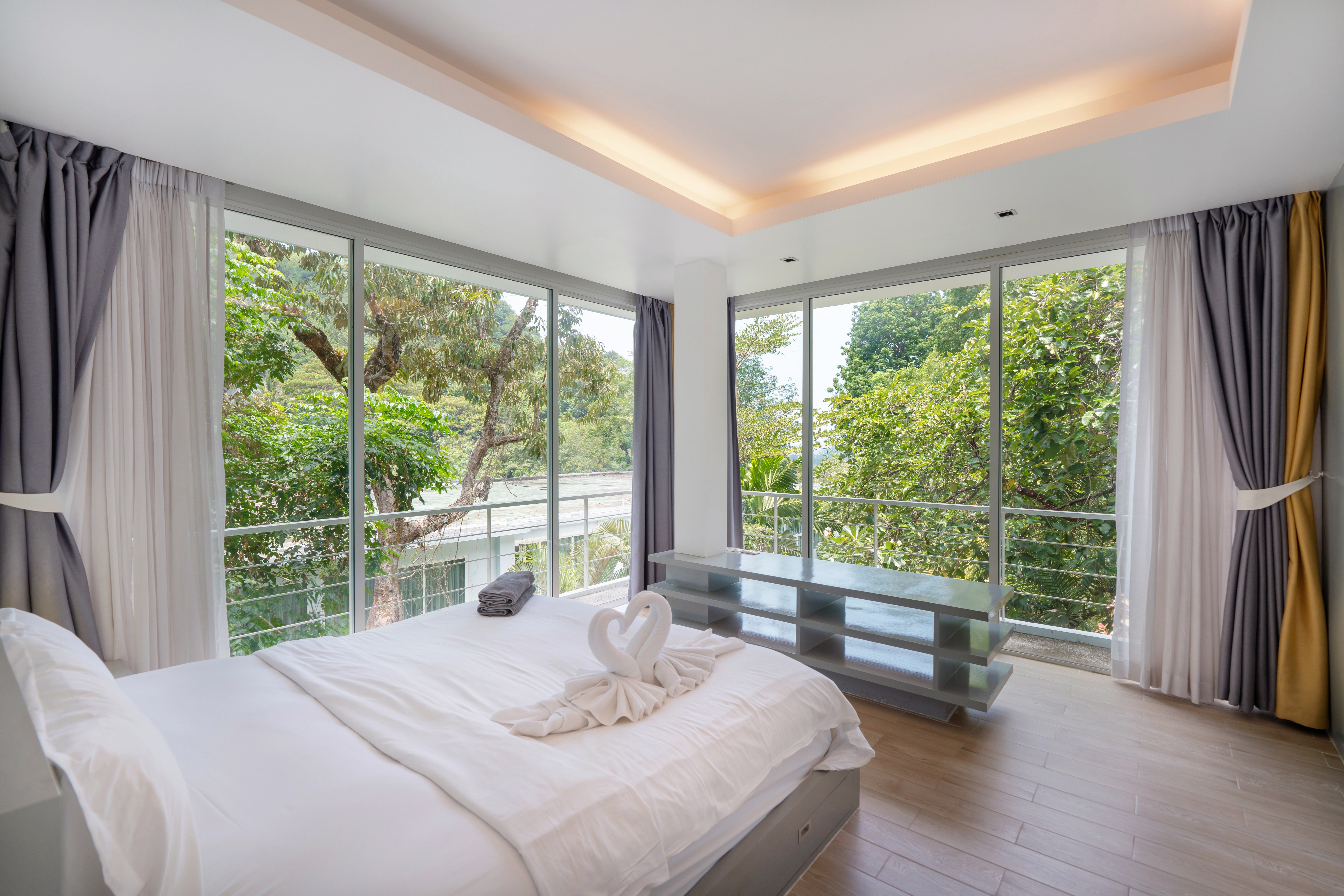 Private high-speed WiFi with wooded sea view on the hill 75 ㎡ GB2