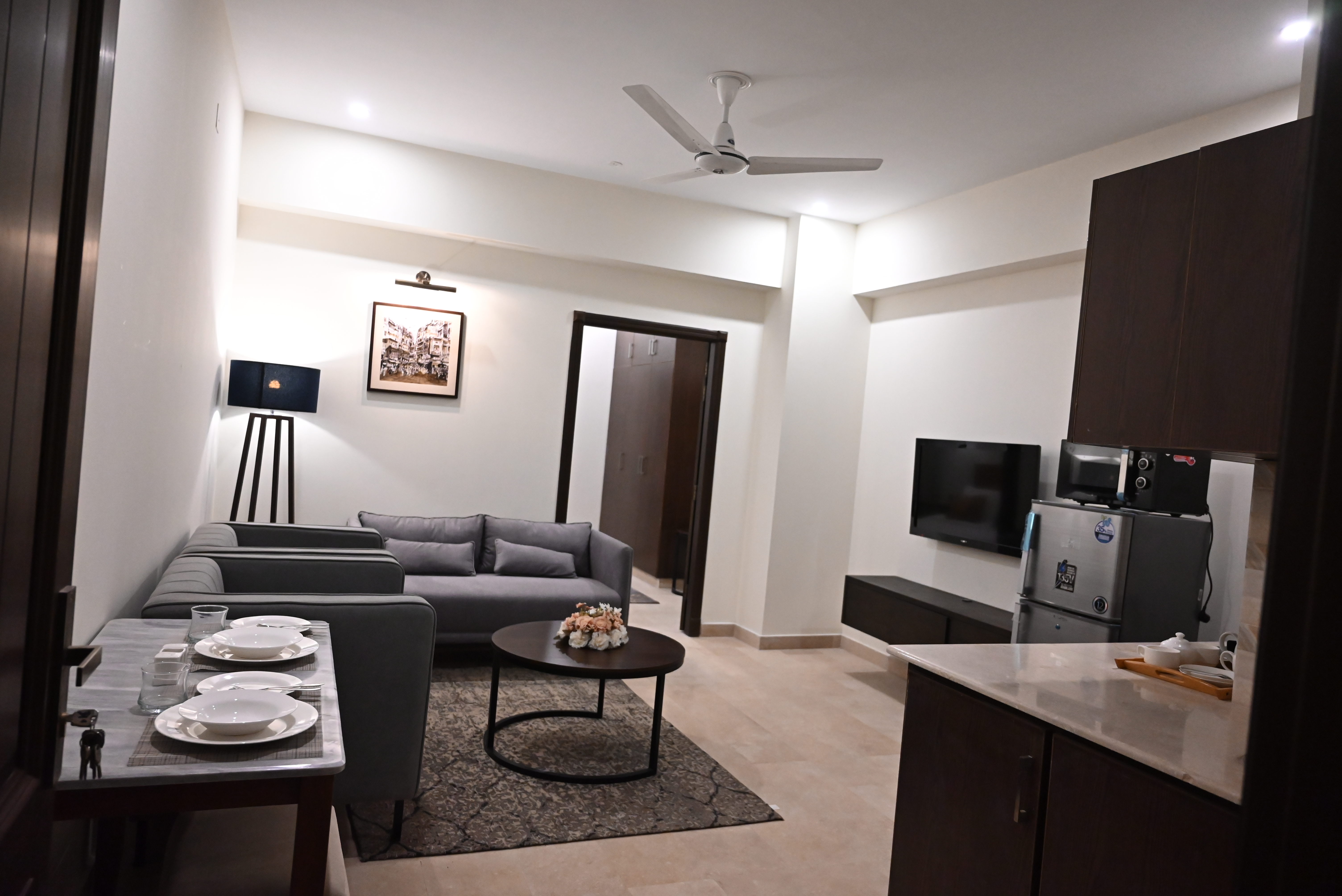 one bed luxury furnished apartment