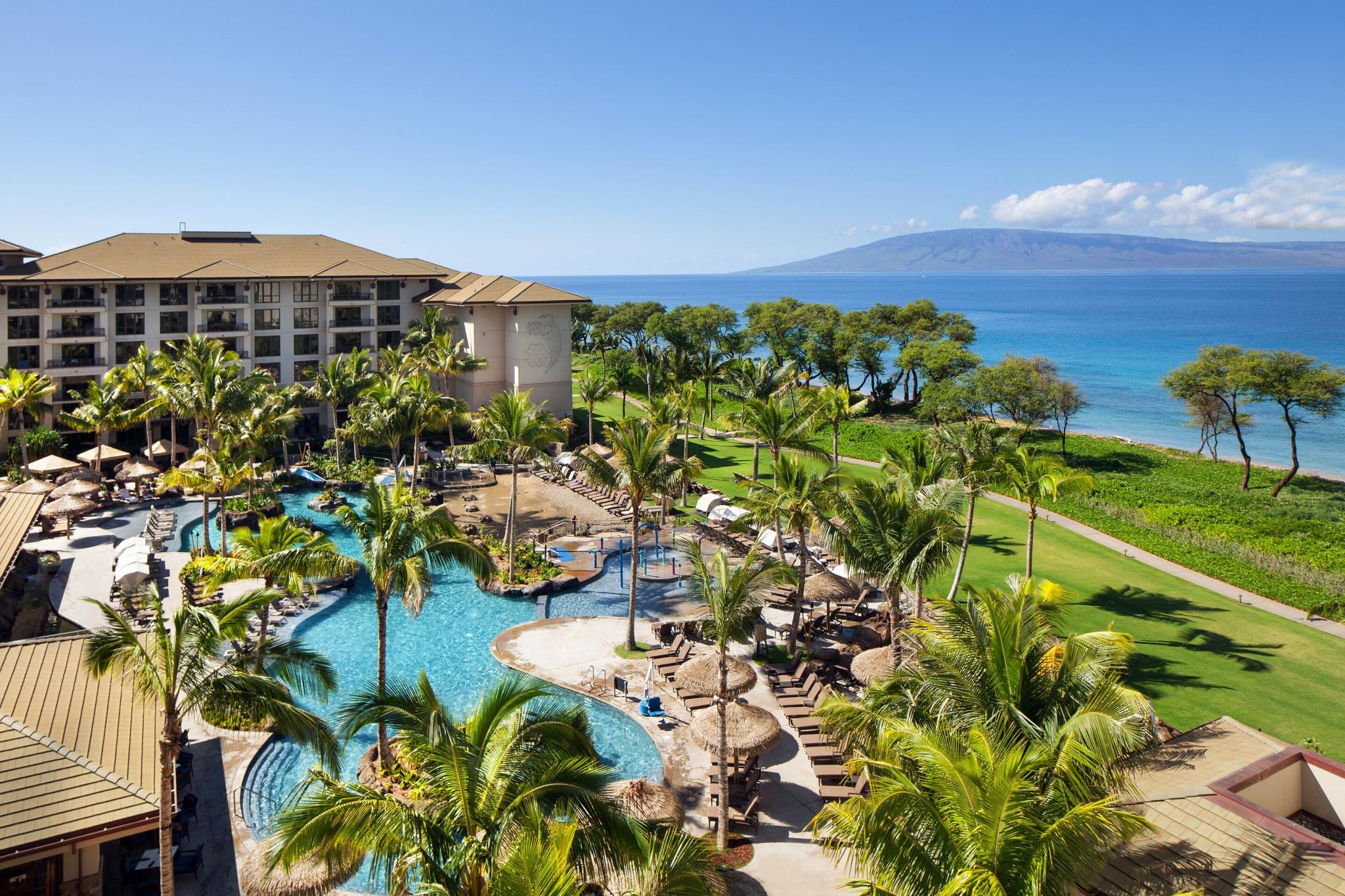 The Westin Nanea 2 bedroom villa-water slide in Lahaina, Hawaii