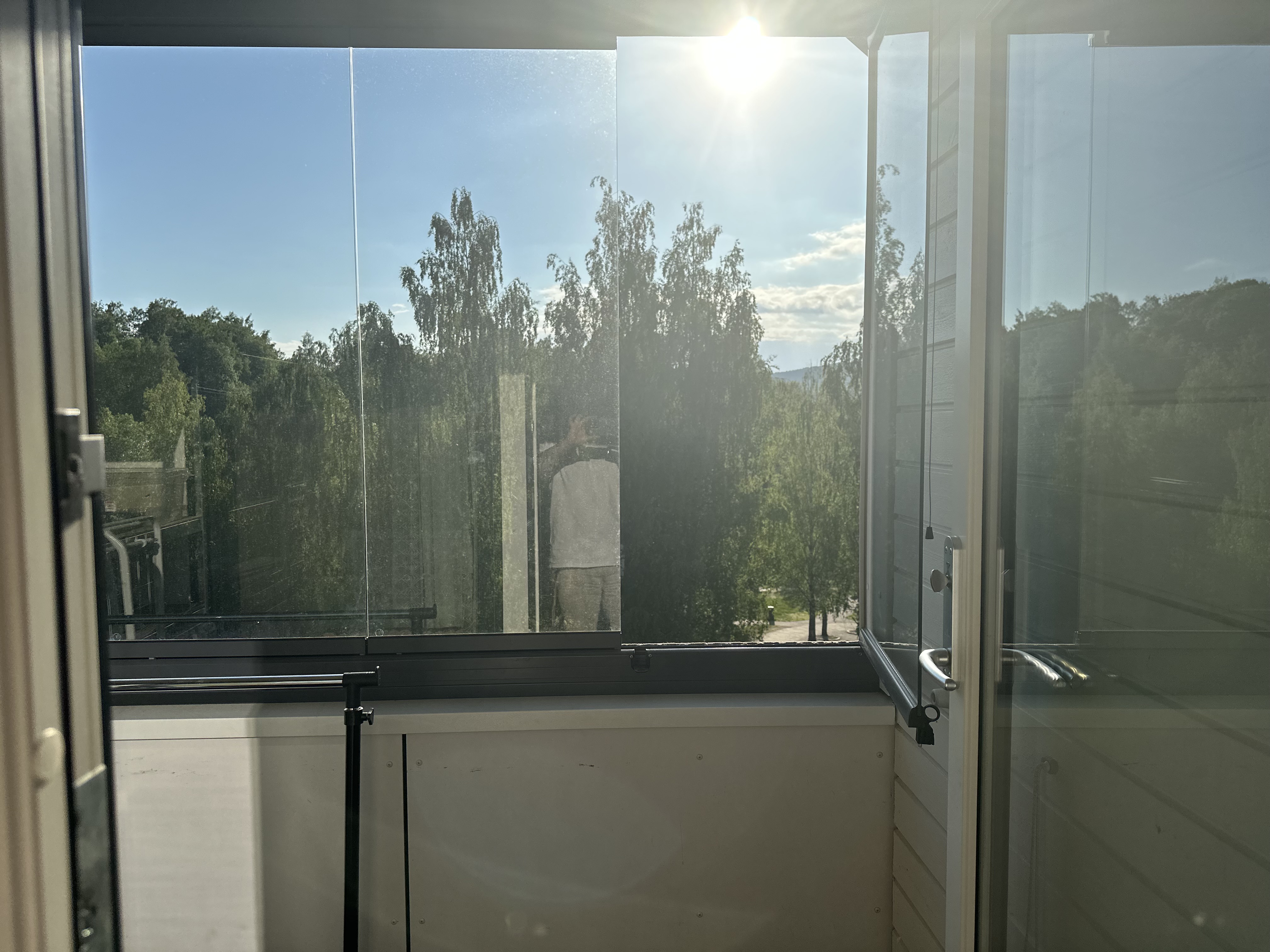 An apartment in a relaxing area near Alna.
