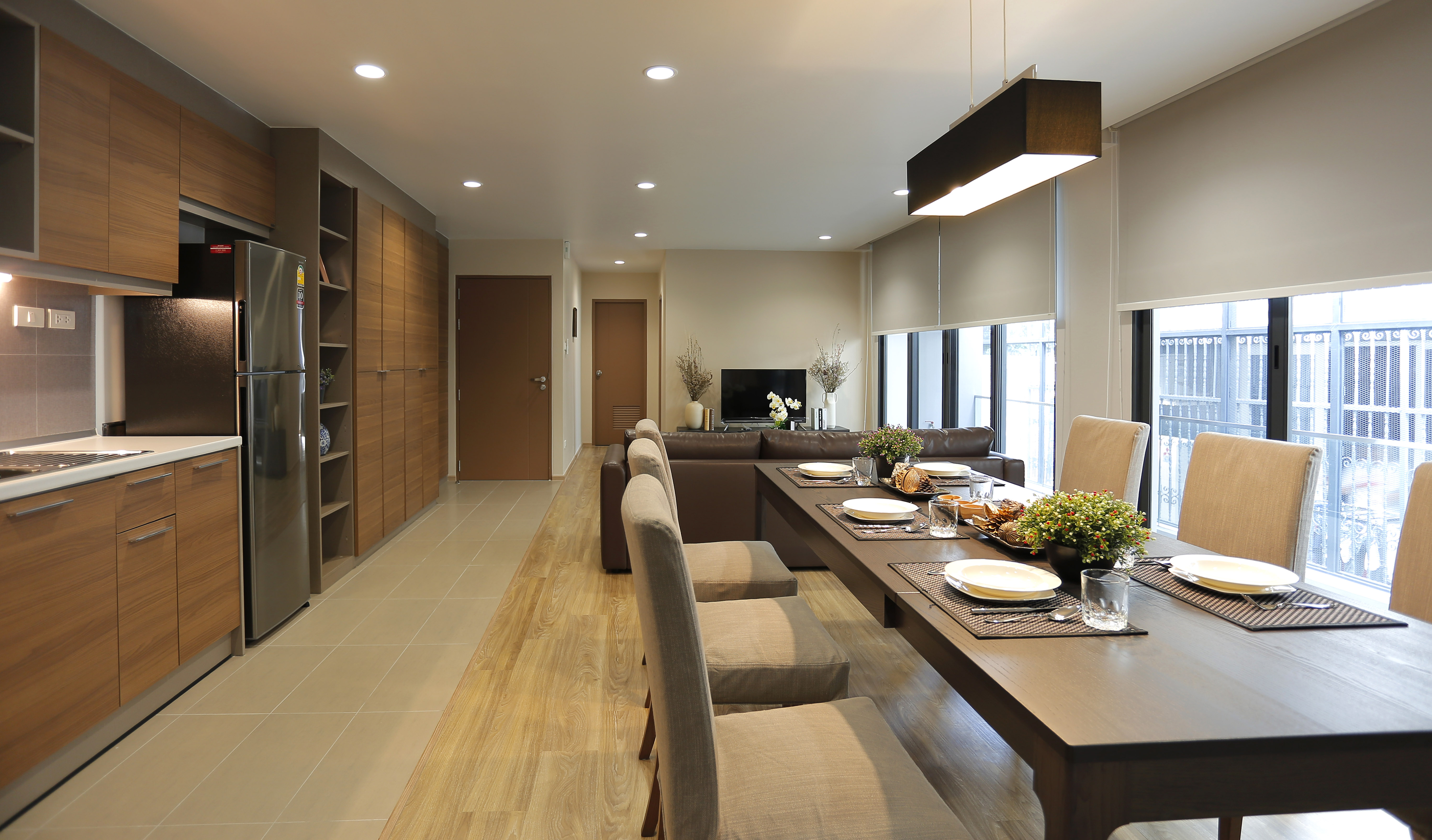 100 sqm-2bed/2bath apartment. 400m. from BTS Nana
