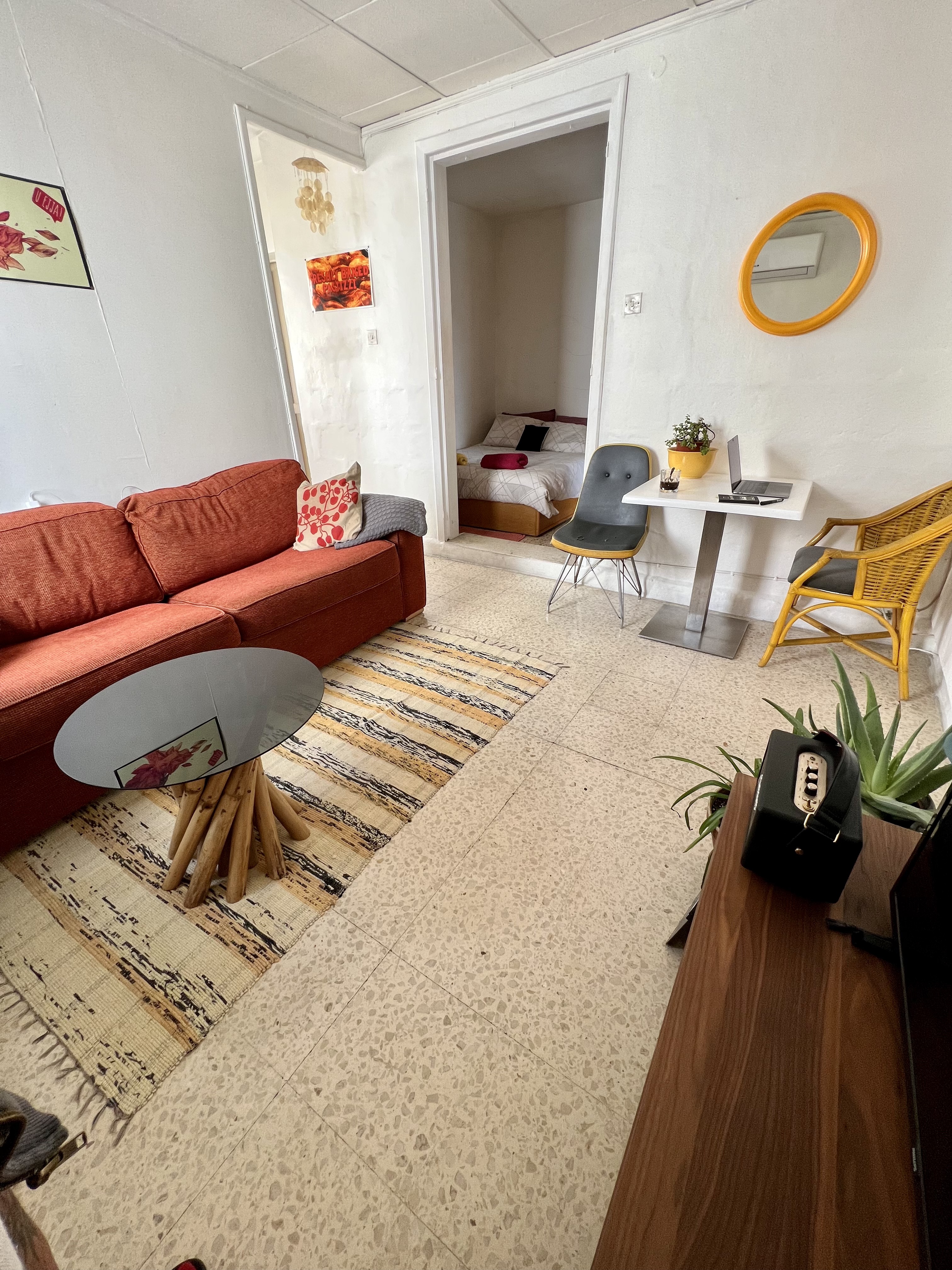 Cozy penthouse of character with terrace