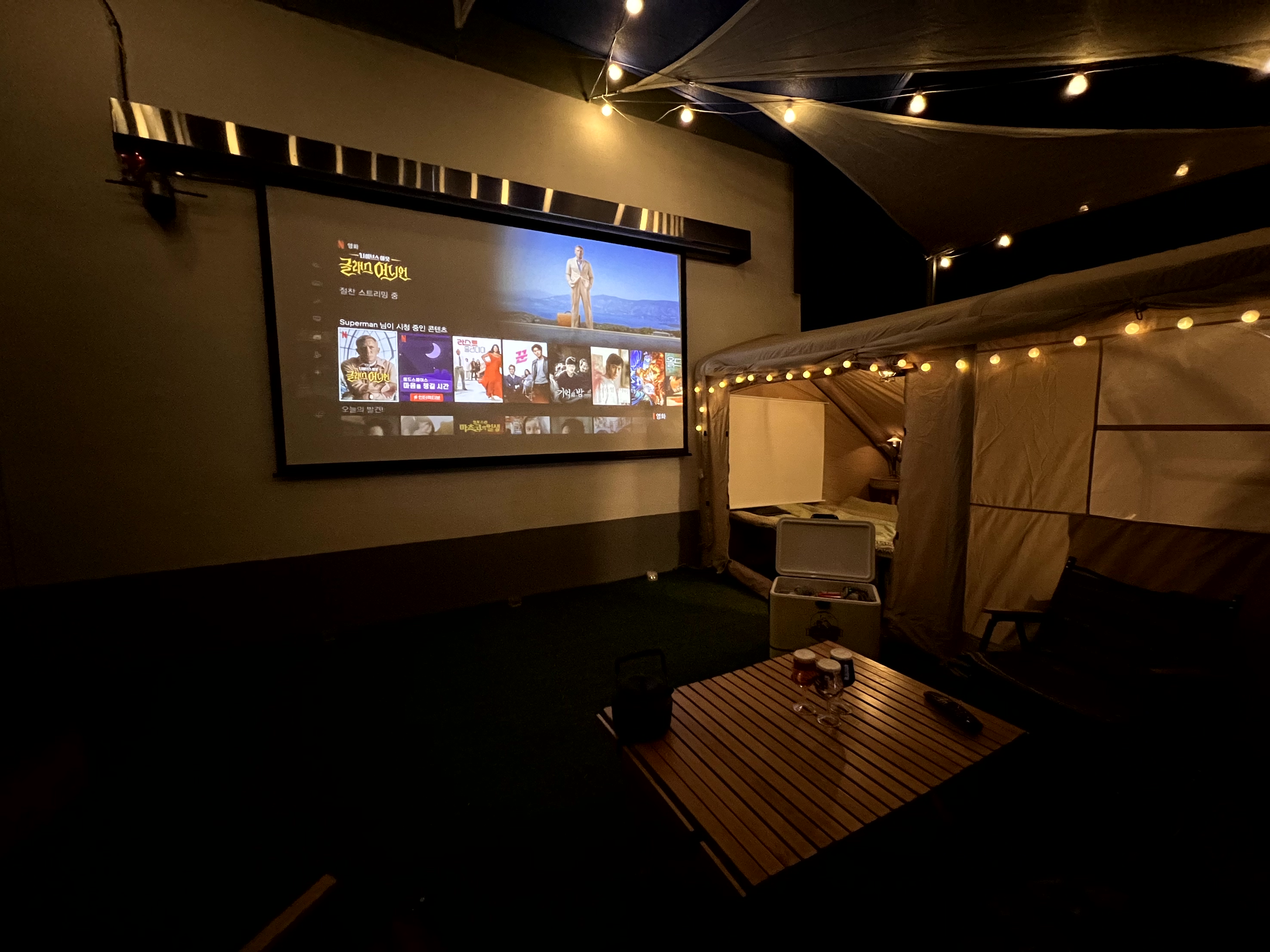 8, Private Glamping, Cinema, Cooling/Heating, 3F Terrace