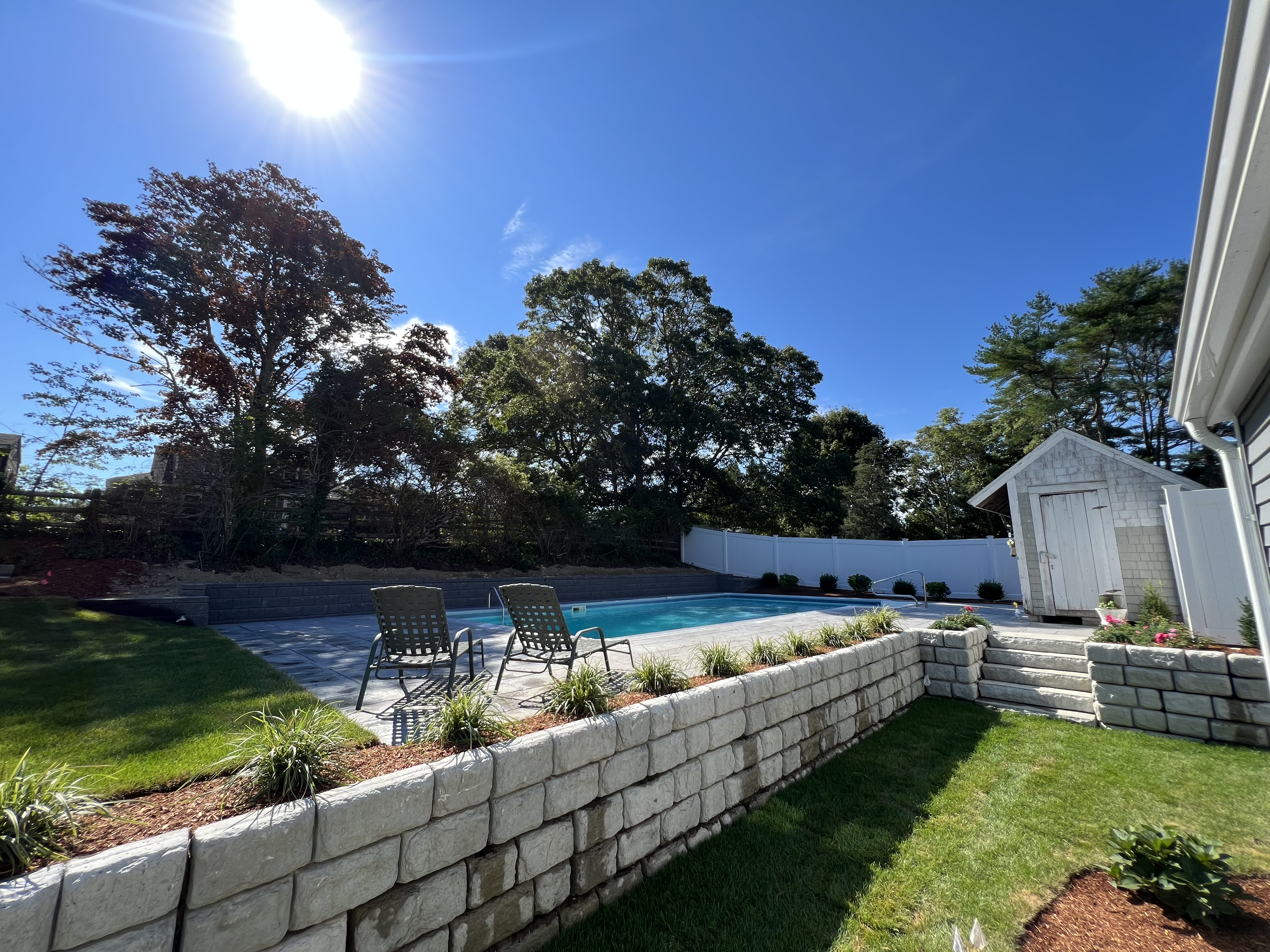 Cape House with Pool by Canal